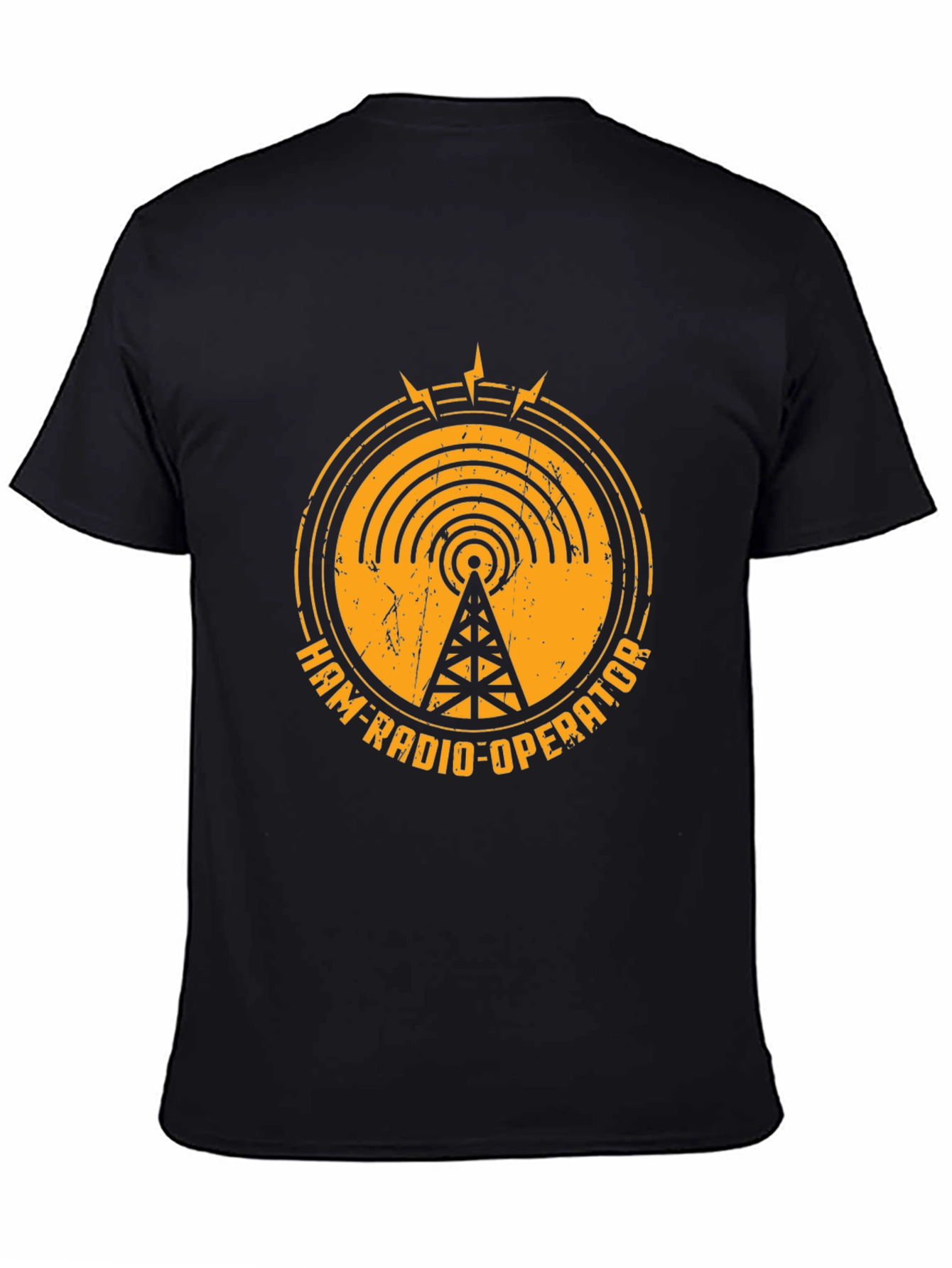 Ham Radio Operator Black T-Shirt