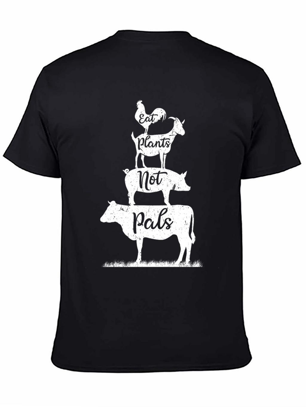 Eat Plants Not Pals Vegan T-Shirt
