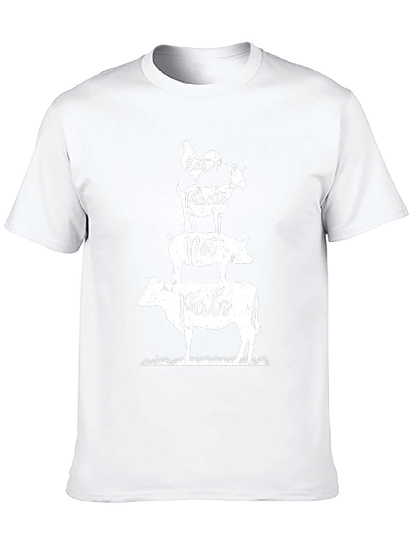 Eat Plants Not Pals Vegan T-Shirt