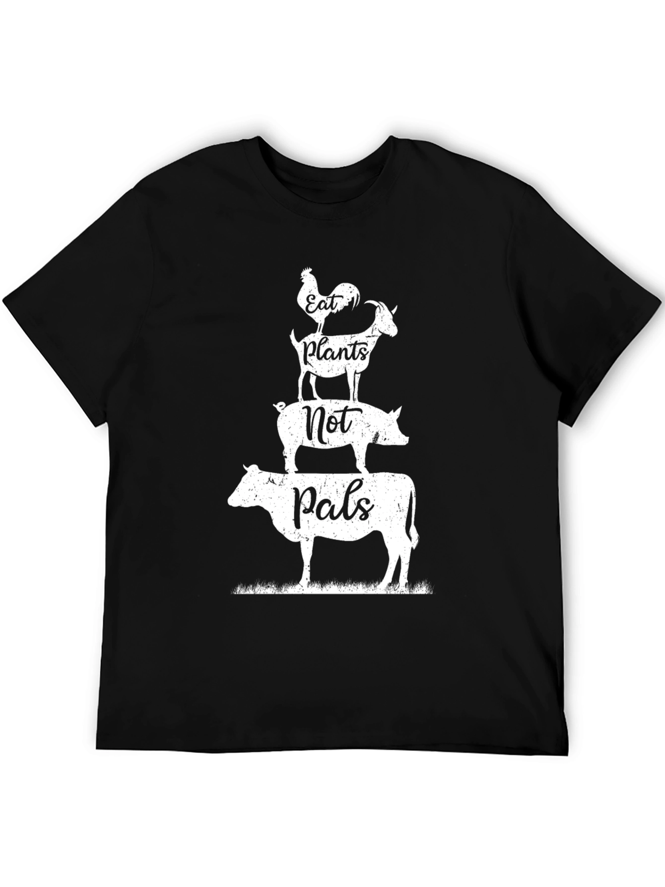 Eat Plants Not Pals Vegan T-Shirt