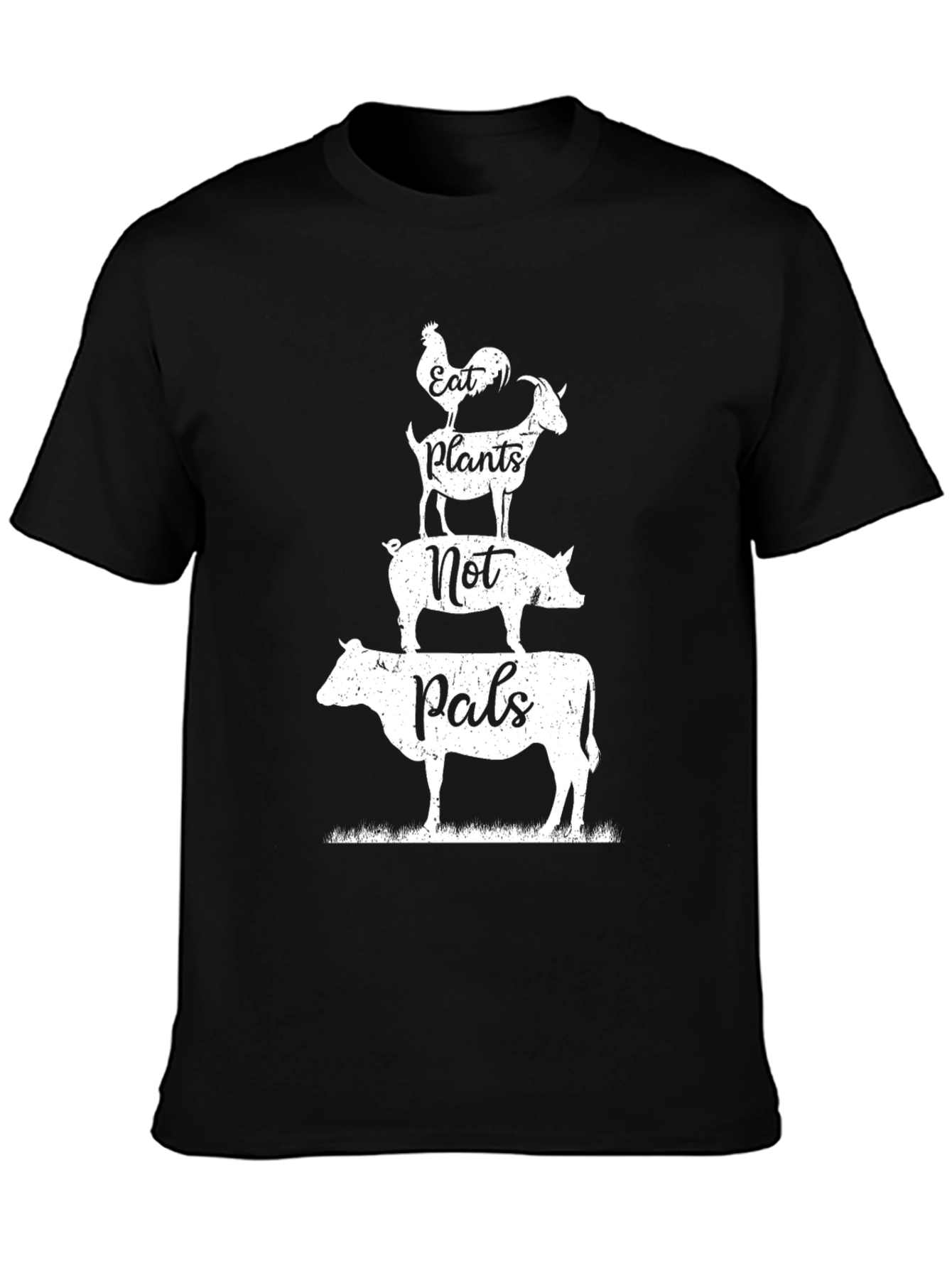 Eat Plants Not Pals Vegan T-Shirt