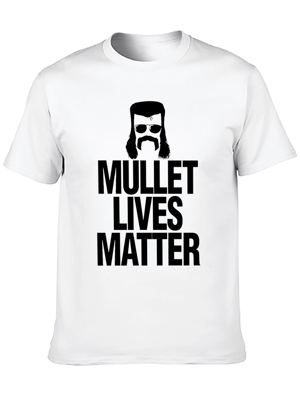 Mullet Lives Matter Graphic Tee - Black Humor