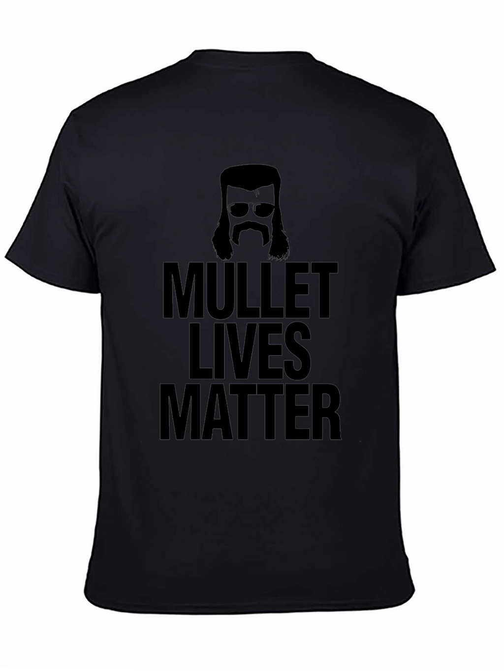 Mullet Lives Matter Graphic Tee - Black Humor