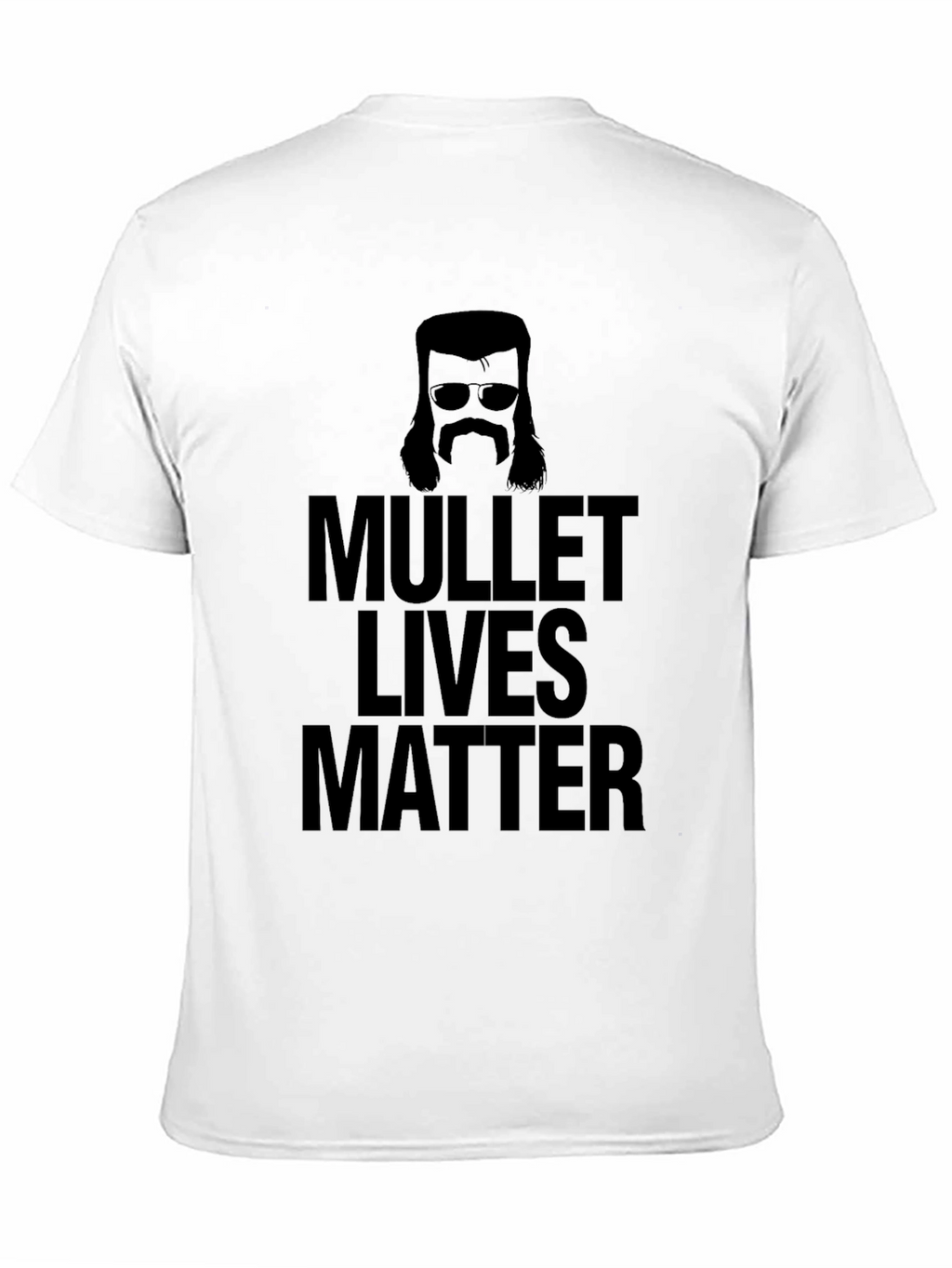 Mullet Lives Matter Graphic Tee - Black Humor