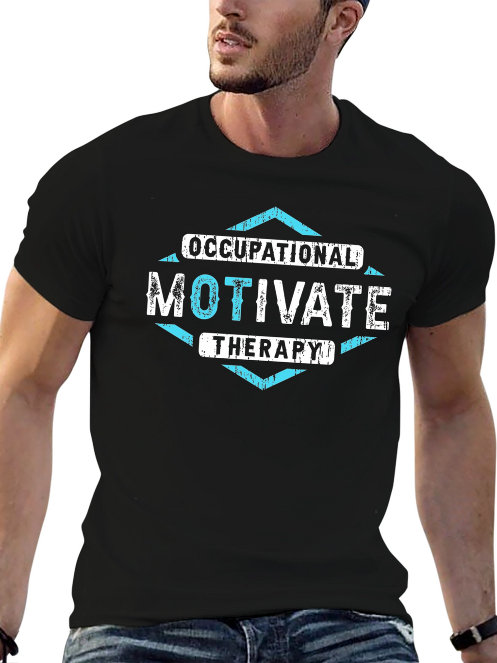 Occupational Therapy T-Shirt - Motivate Therapist Tee