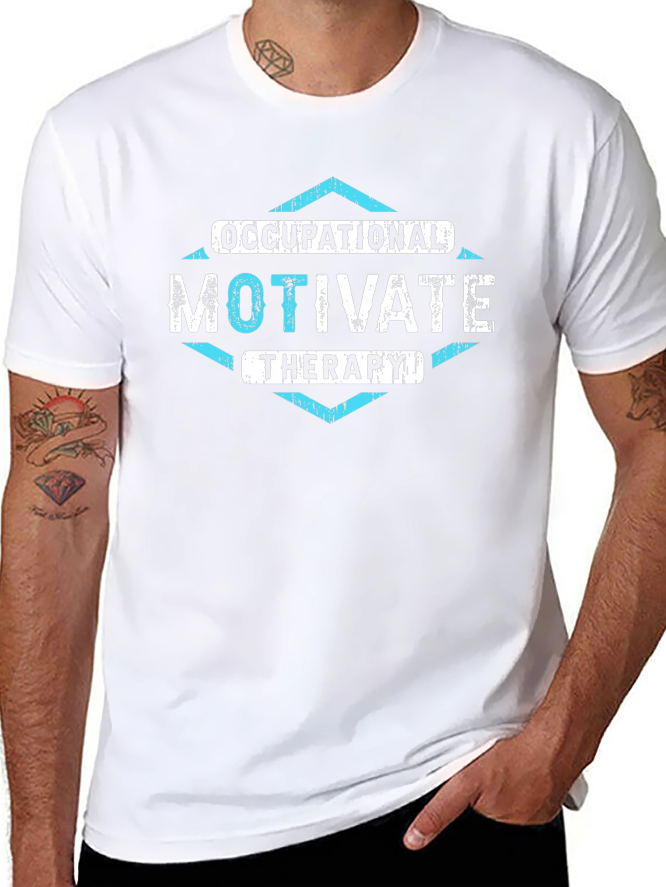 Occupational Therapy T-Shirt - Motivate Therapist Tee