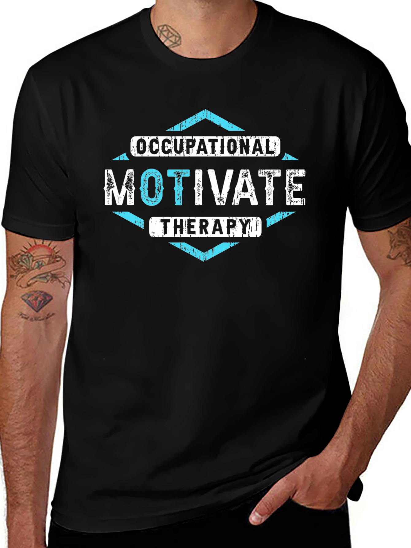 Occupational Therapy T-Shirt - Motivate Therapist Tee