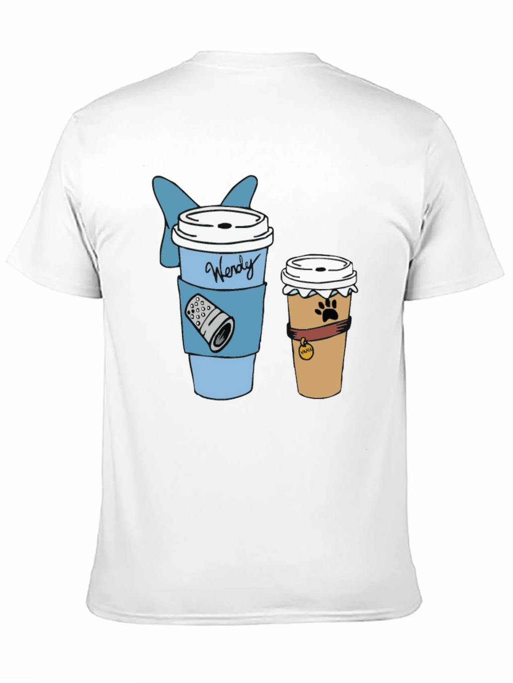 Wendy Darling Coffee T-Shirt - Cute Disney Style!
