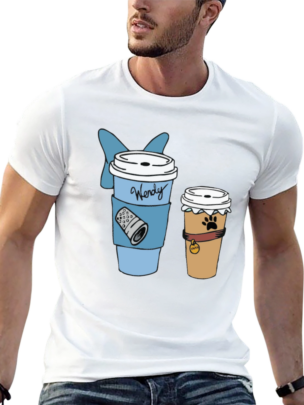 Wendy Darling Coffee T-Shirt - Cute Disney Style!