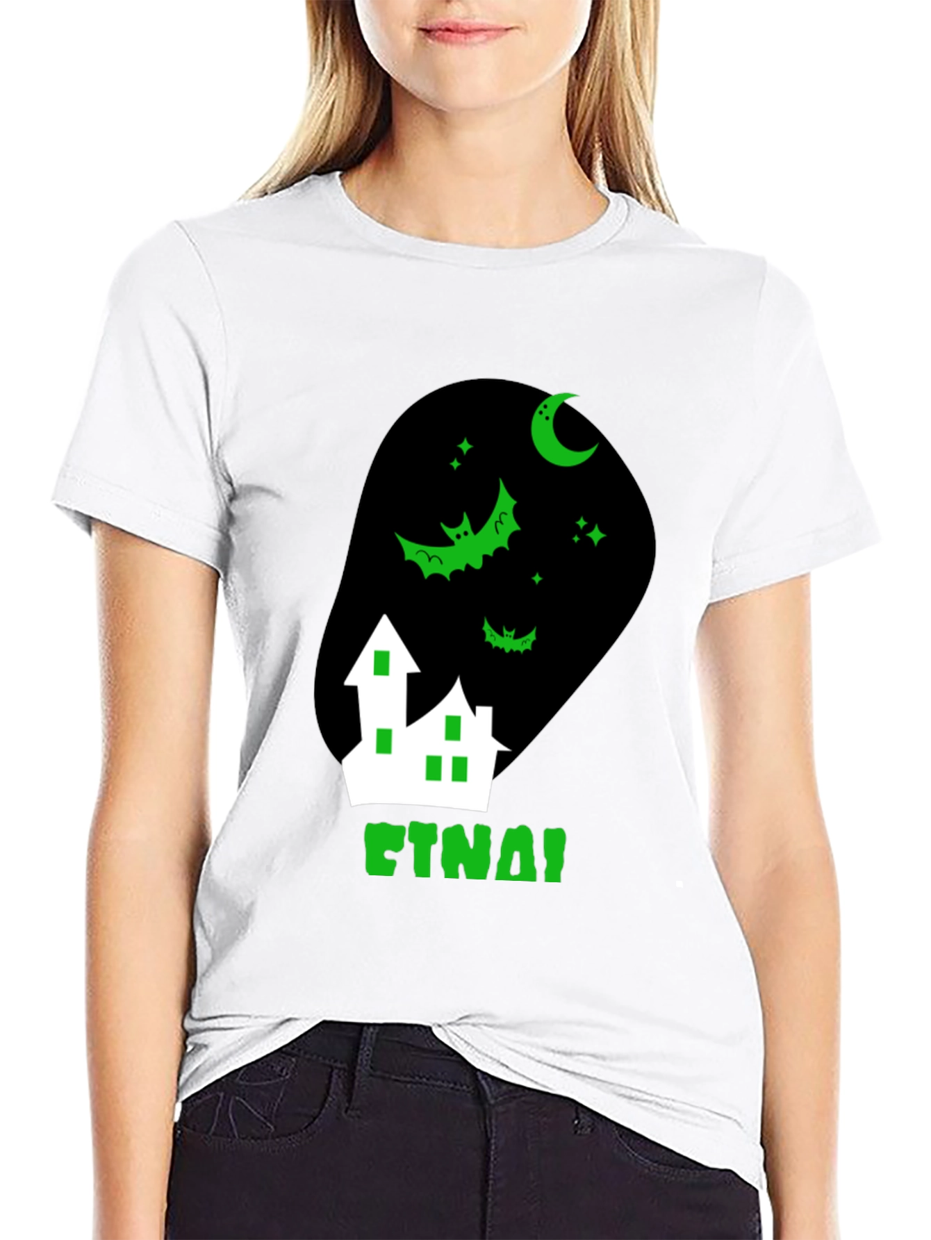 Halloween Graphic T-Shirt - Spooky Fun!