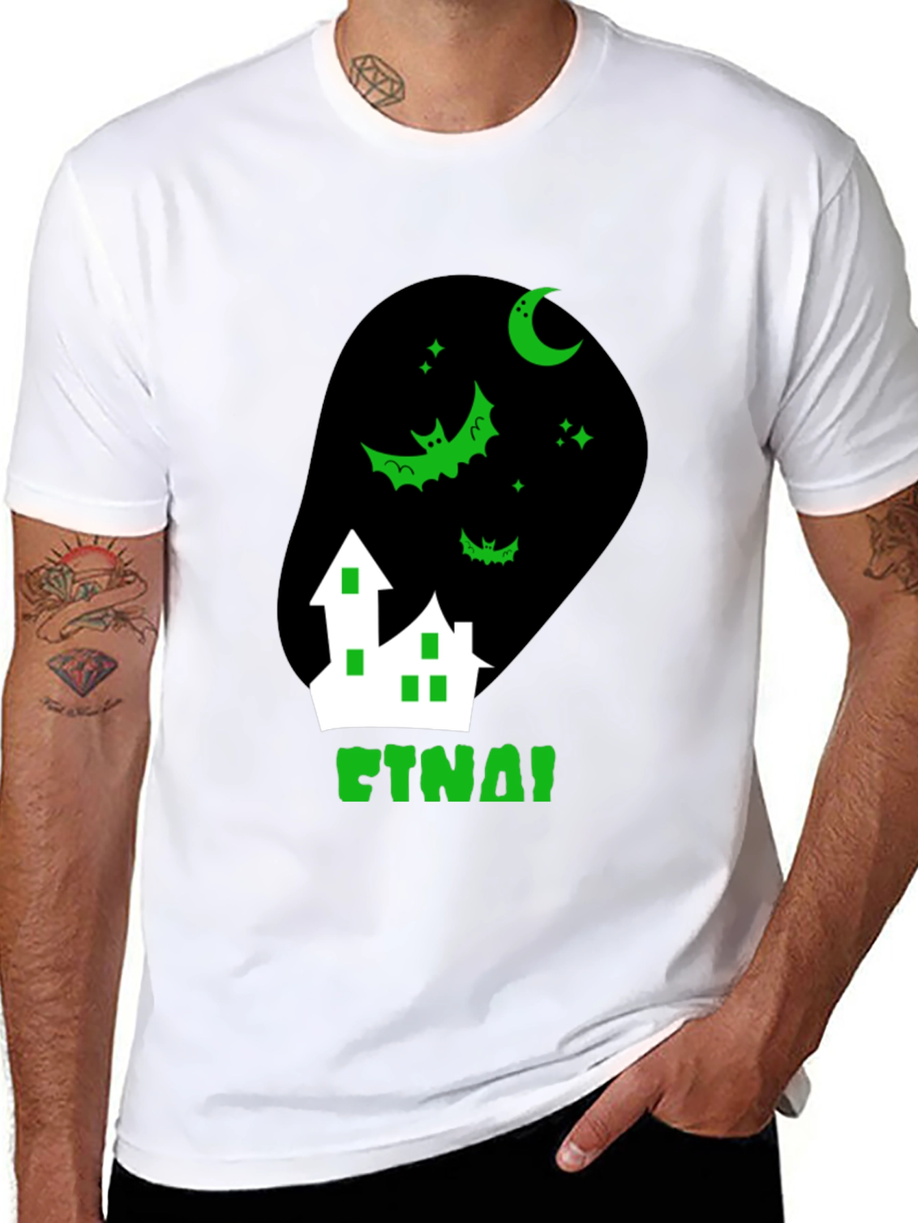 Halloween Graphic T-Shirt - Spooky Fun!