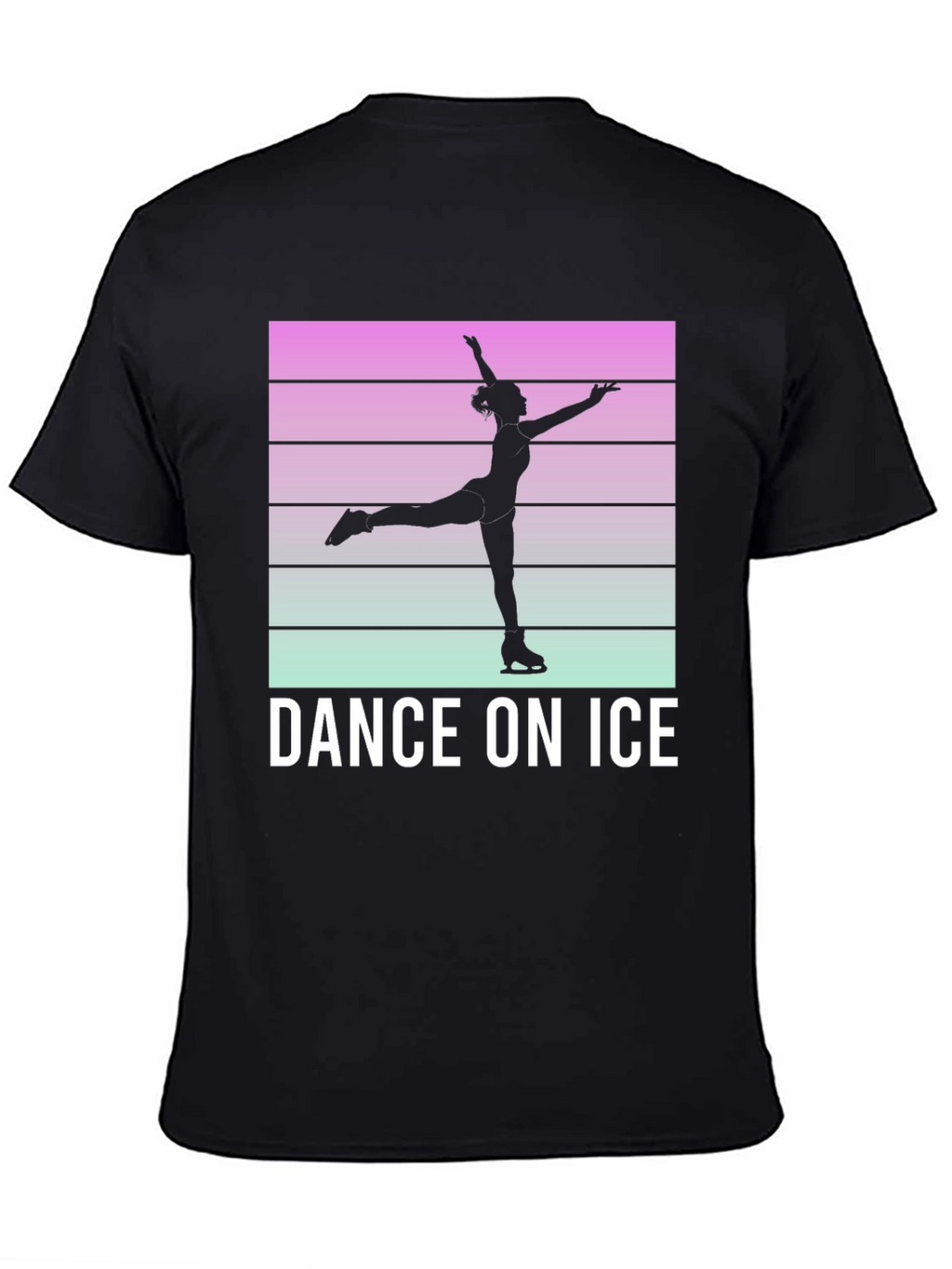 Dance On Ice Retro Style T-Shirt