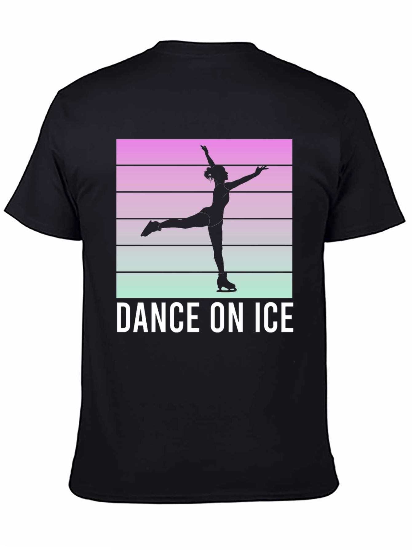 Dance On Ice Retro Style T-Shirt