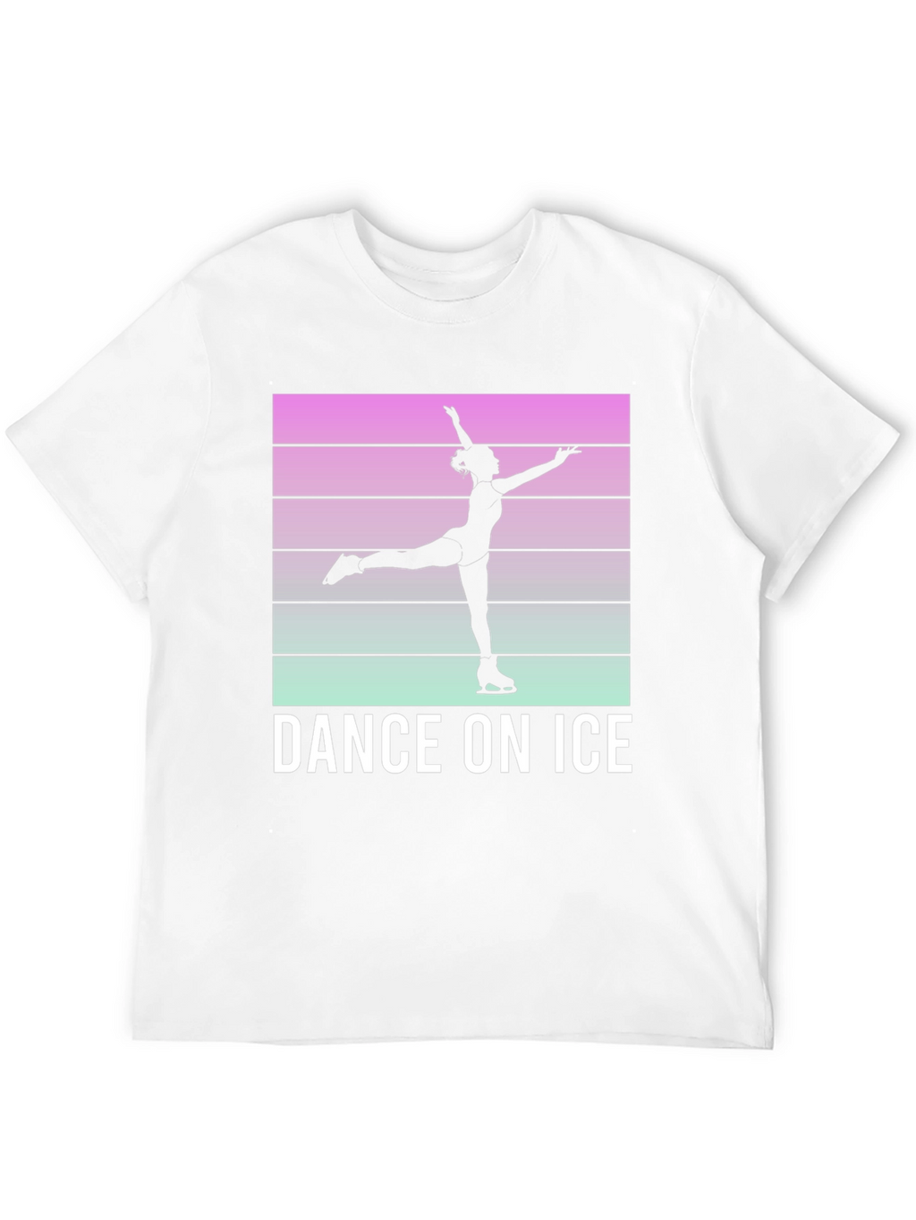 Dance On Ice Retro Style T-Shirt