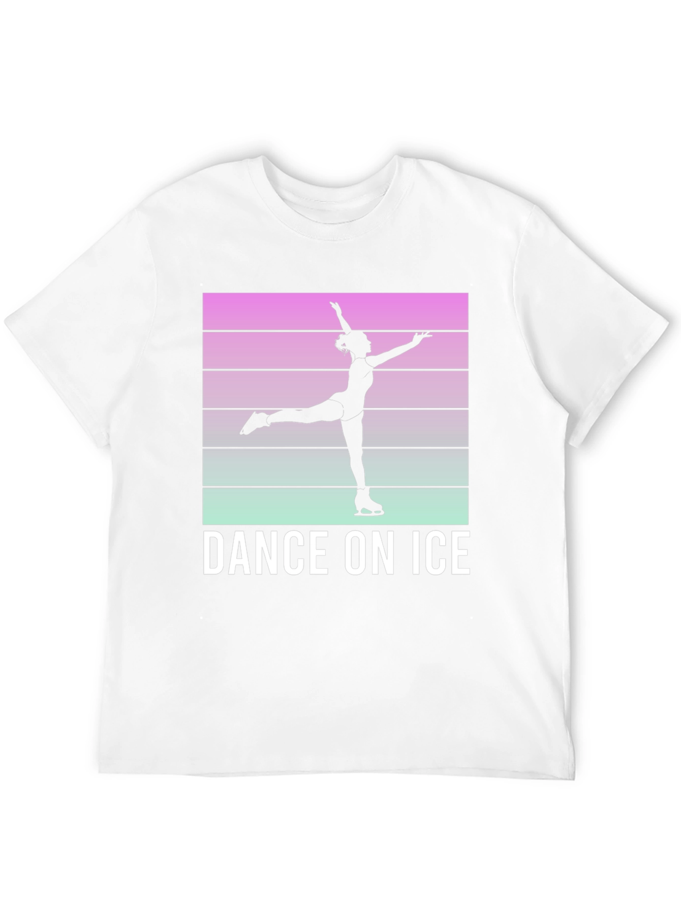 Dance On Ice Retro Style T-Shirt