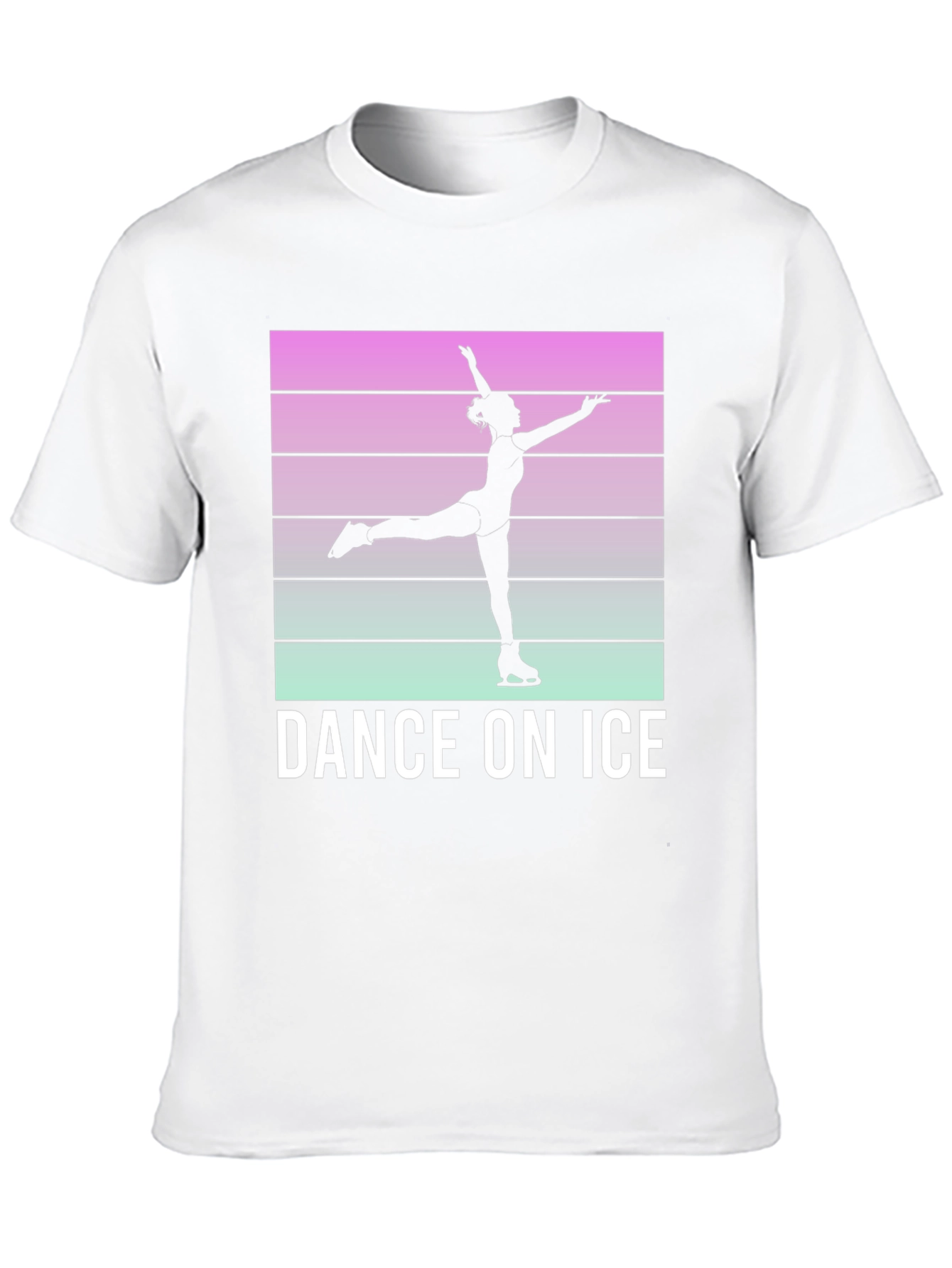 Dance On Ice Retro Style T-Shirt