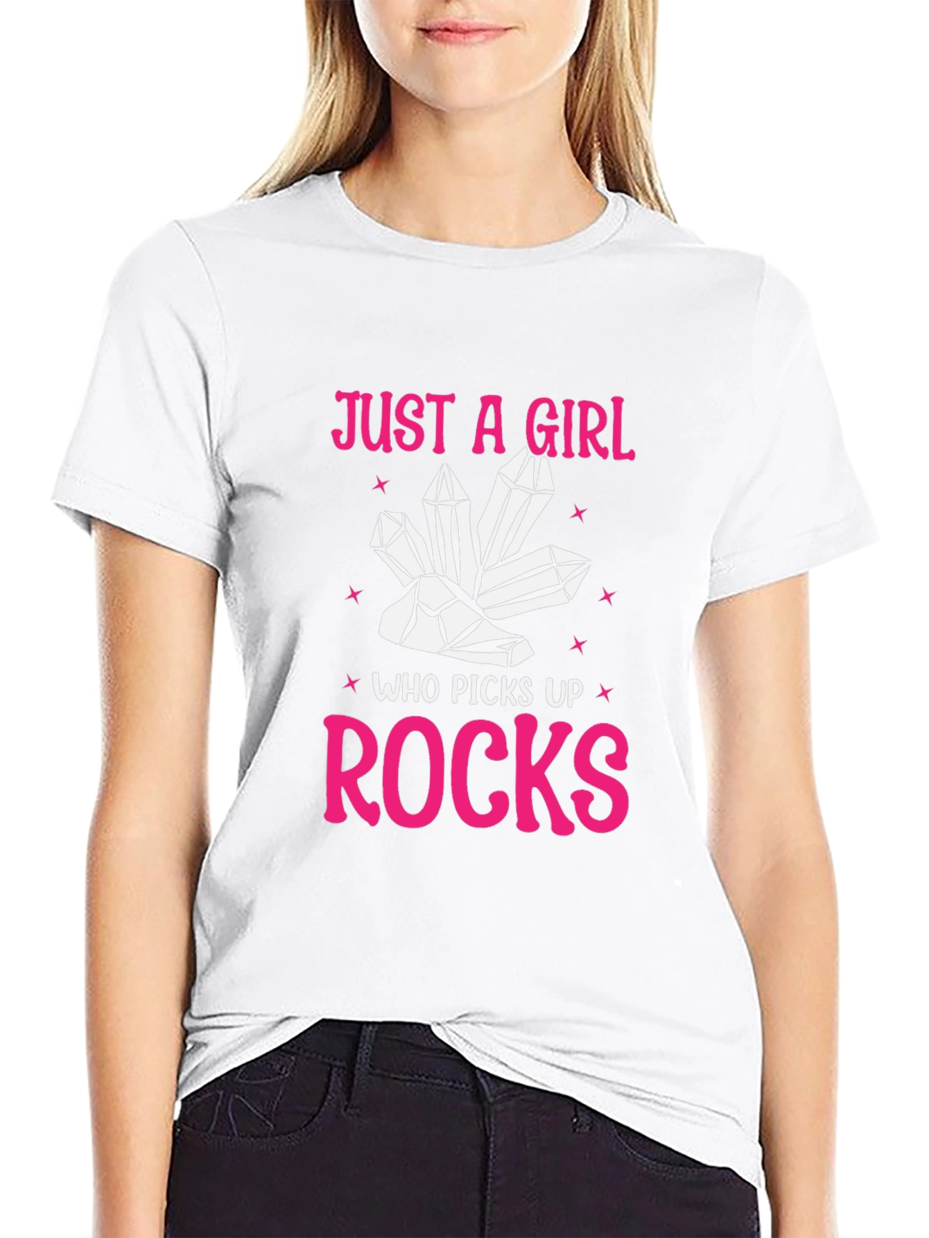 Just A Girl Who Picks Up Rocks T-Shirt