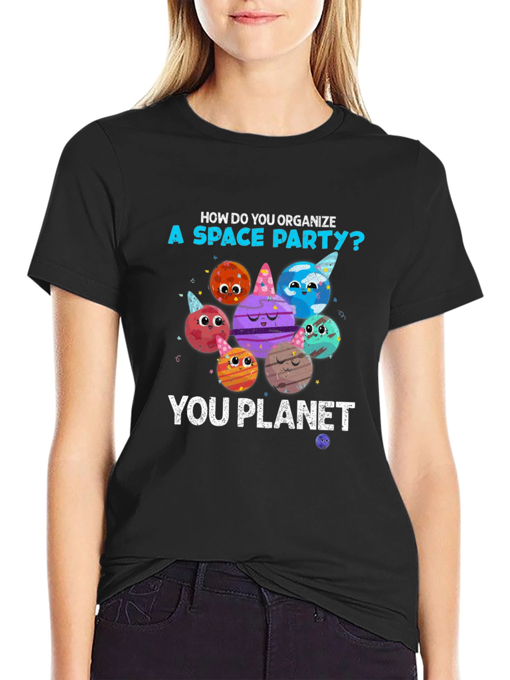 Space Party Planets T-Shirt