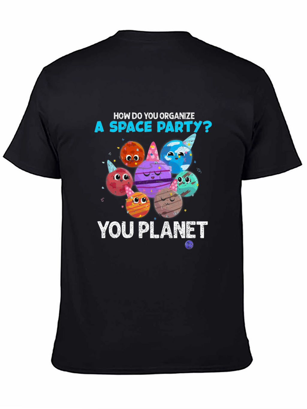 Space Party Planets T-Shirt