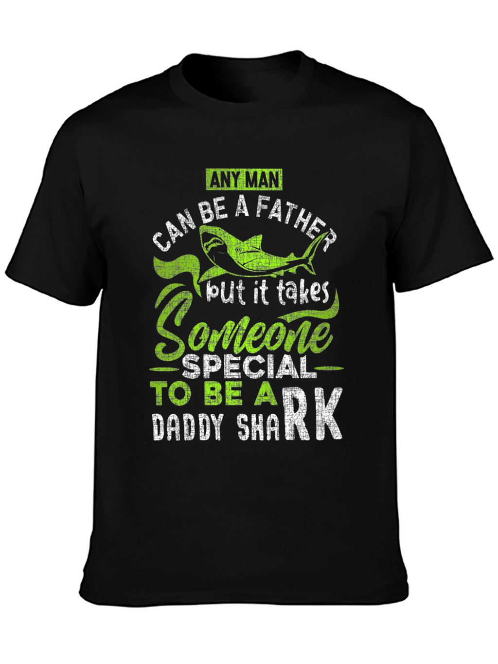 Daddy Shark Mens Graphic Tee