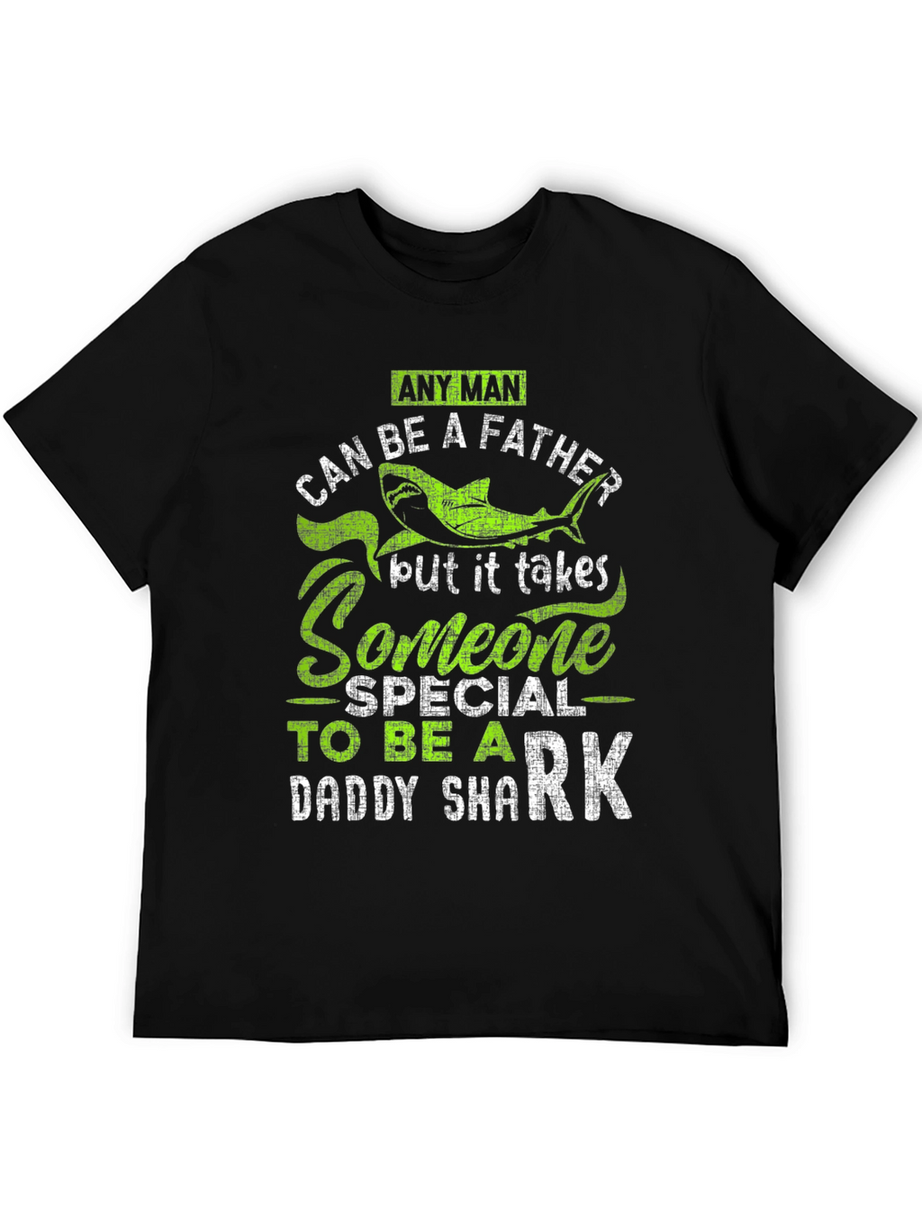 Daddy Shark Mens Graphic Tee