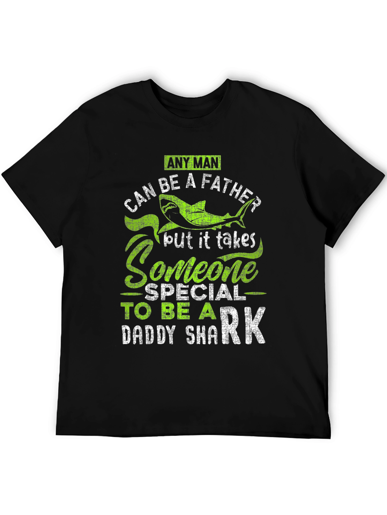 Daddy Shark Mens Graphic Tee