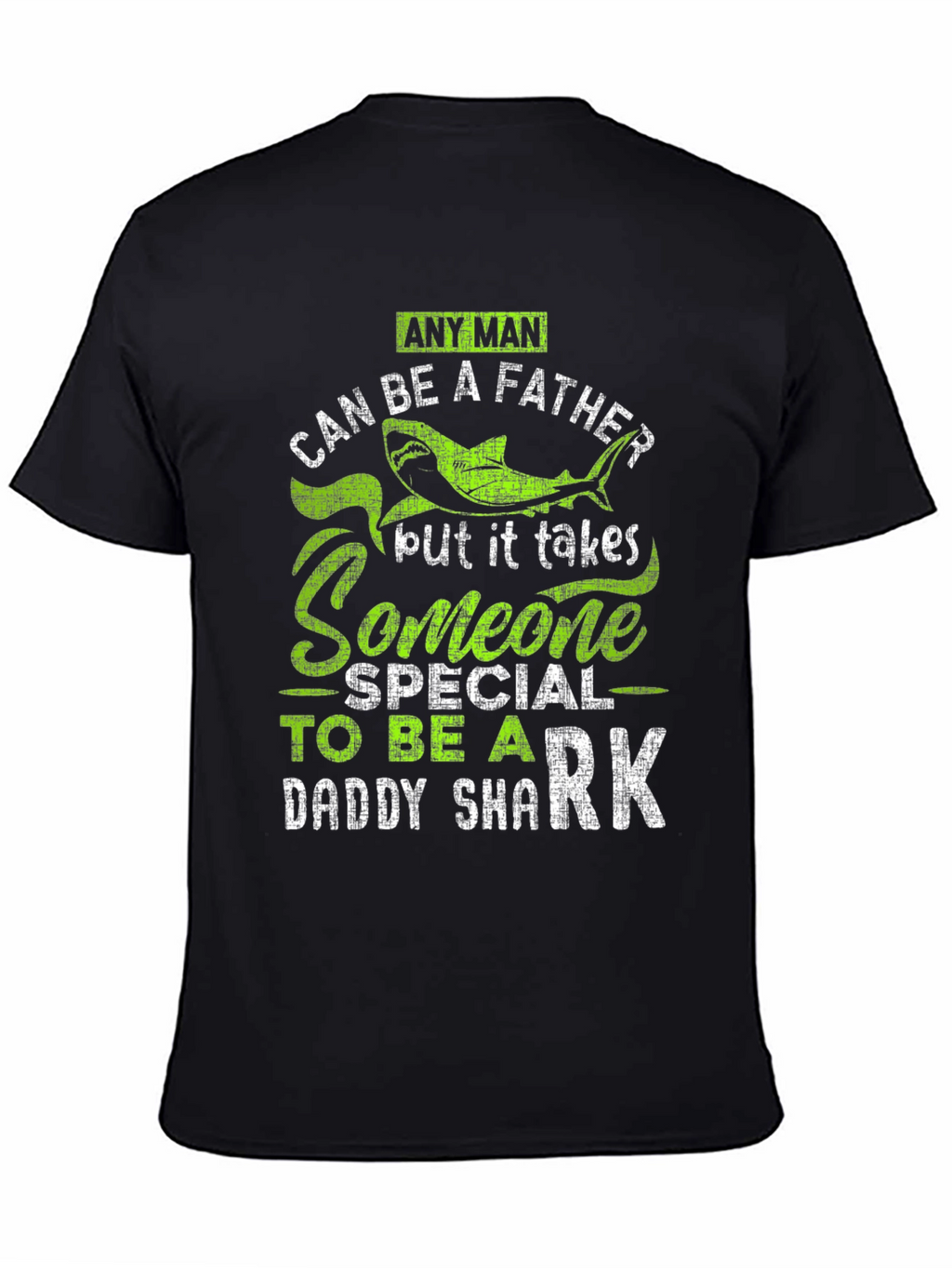 Daddy Shark Mens Graphic Tee