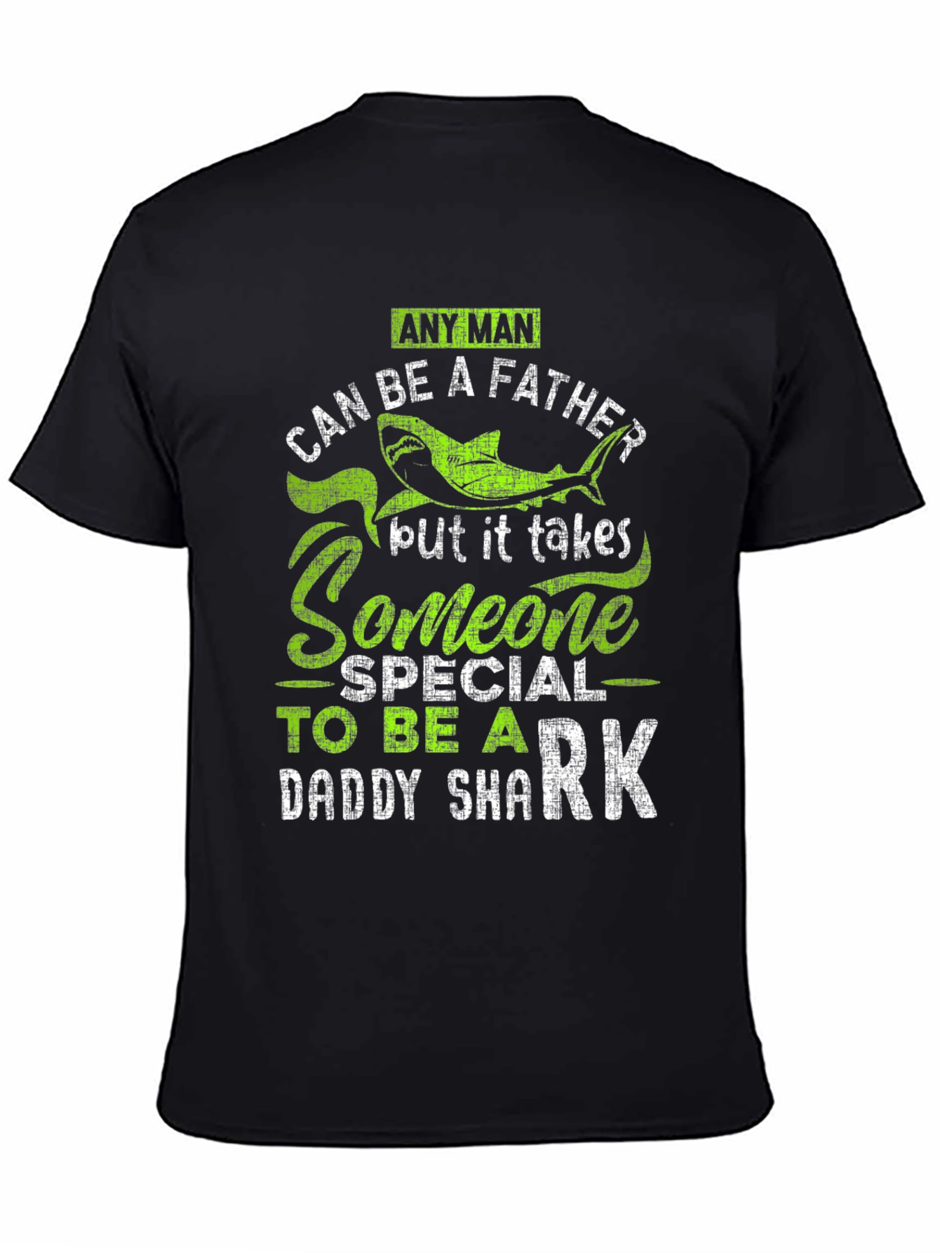 Daddy Shark Mens Graphic Tee
