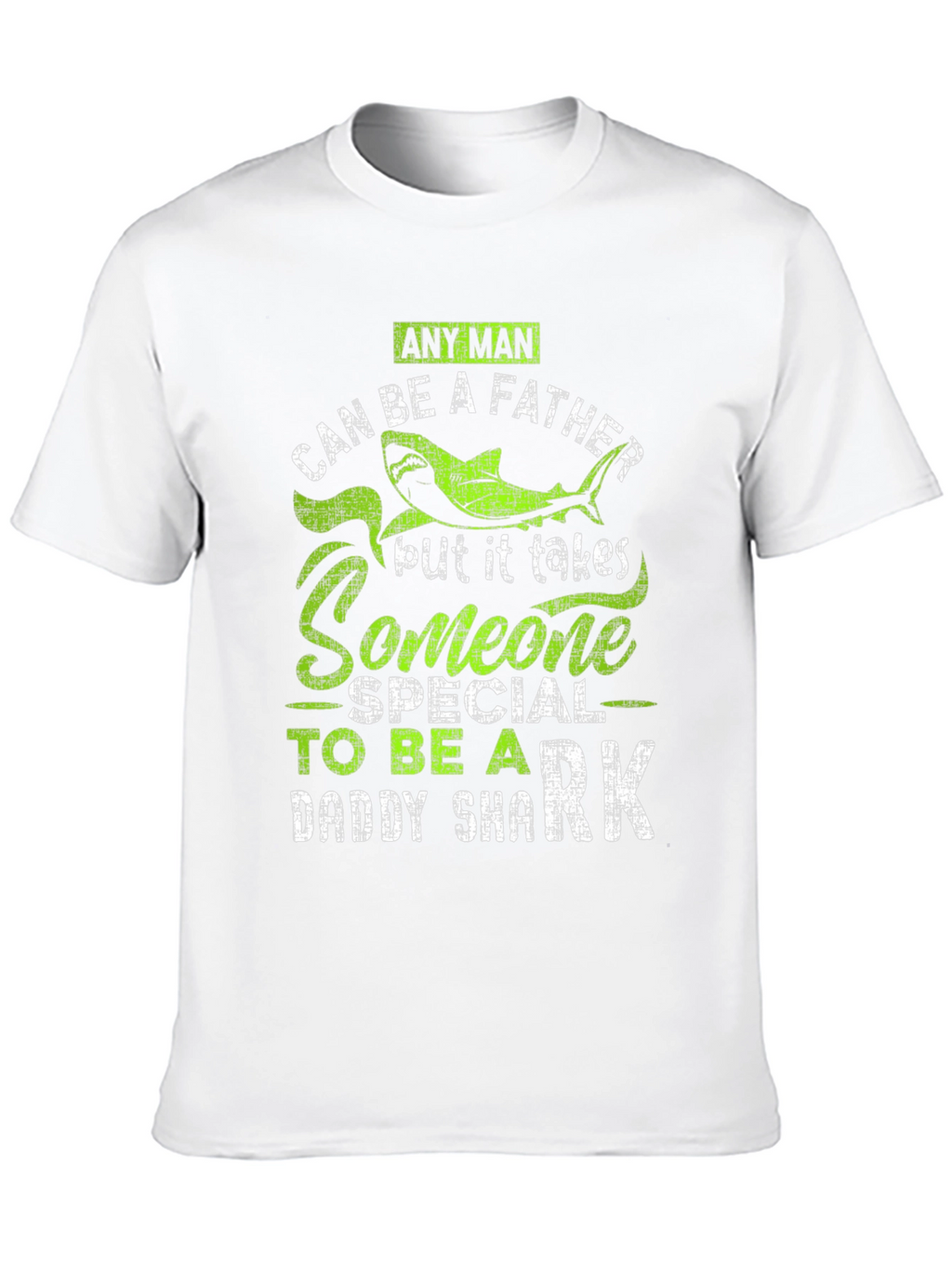 Daddy Shark Mens Graphic Tee