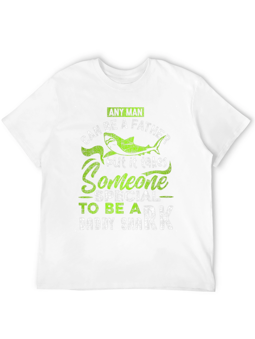 Daddy Shark Mens Graphic Tee