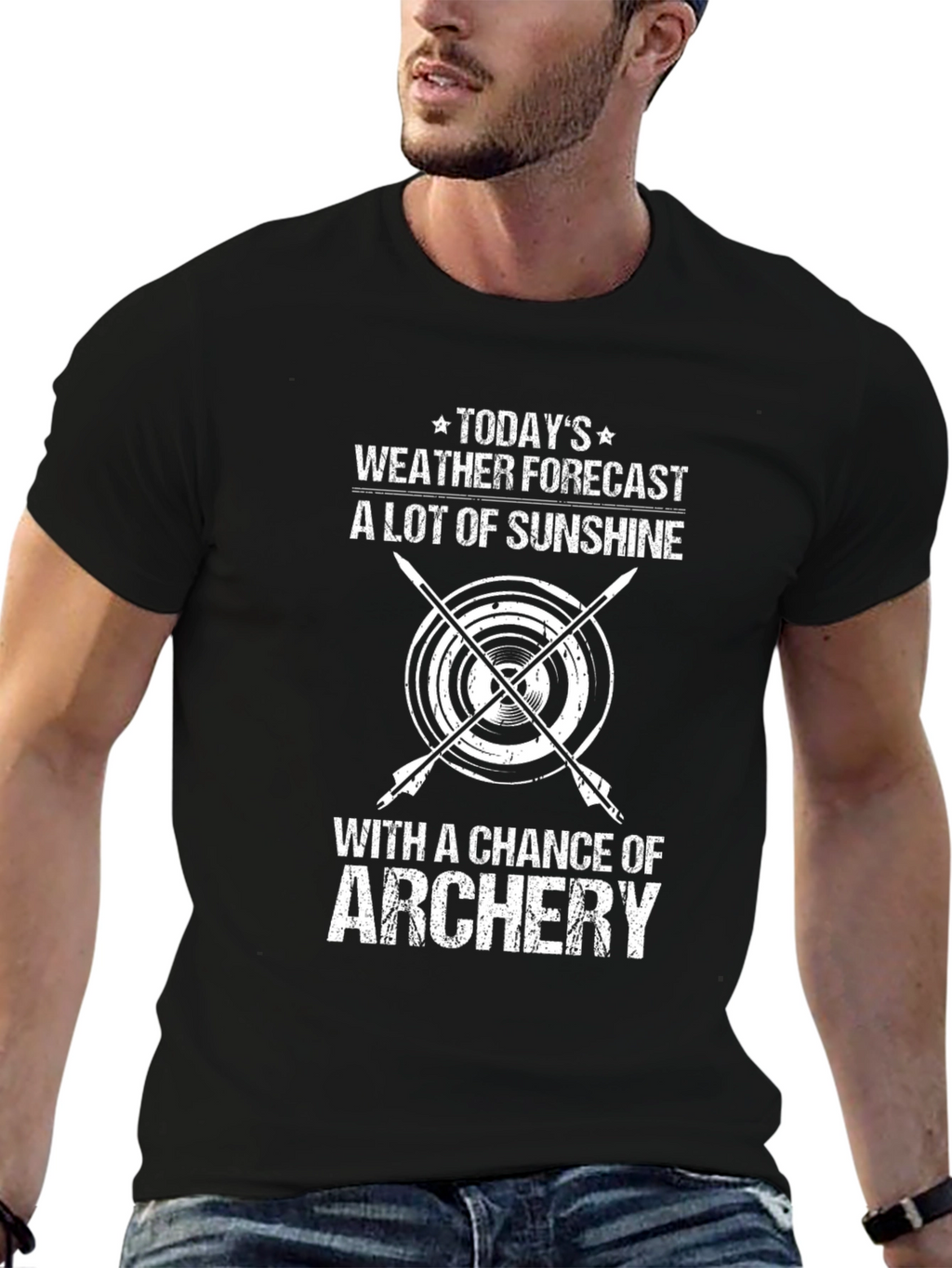 Archery Weather Forecast Graphic Tee