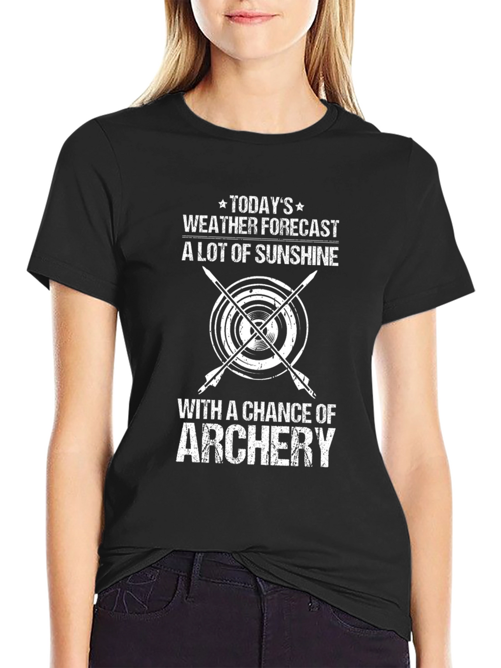 Archery Weather Forecast Graphic Tee