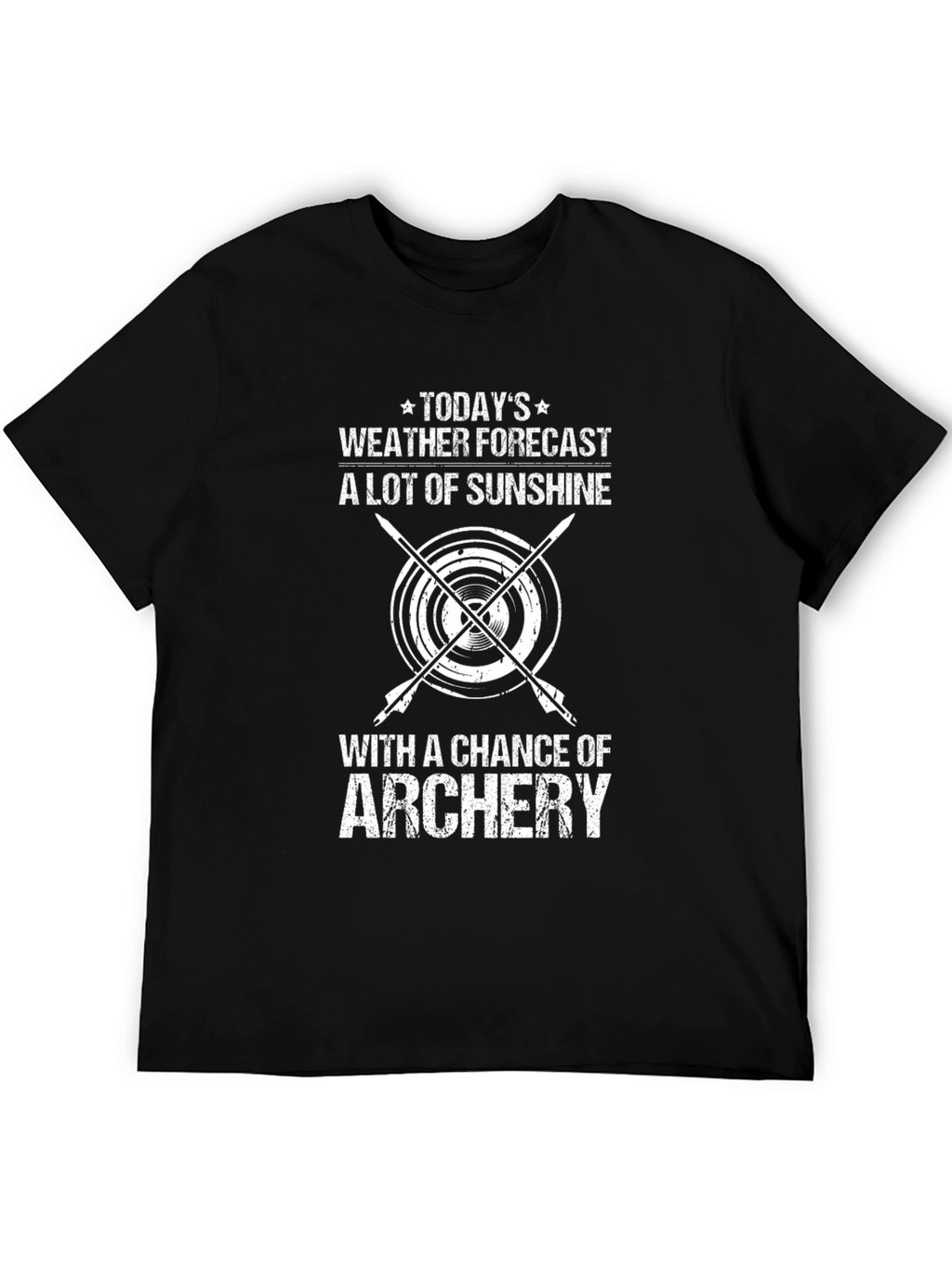 Archery Weather Forecast Graphic Tee