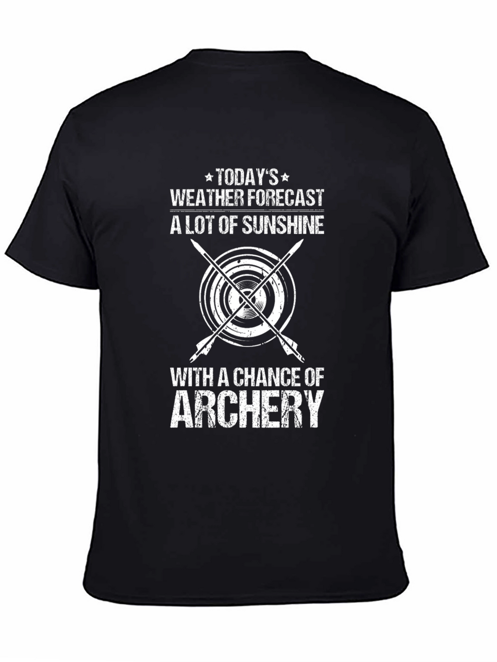 Archery Weather Forecast Graphic Tee
