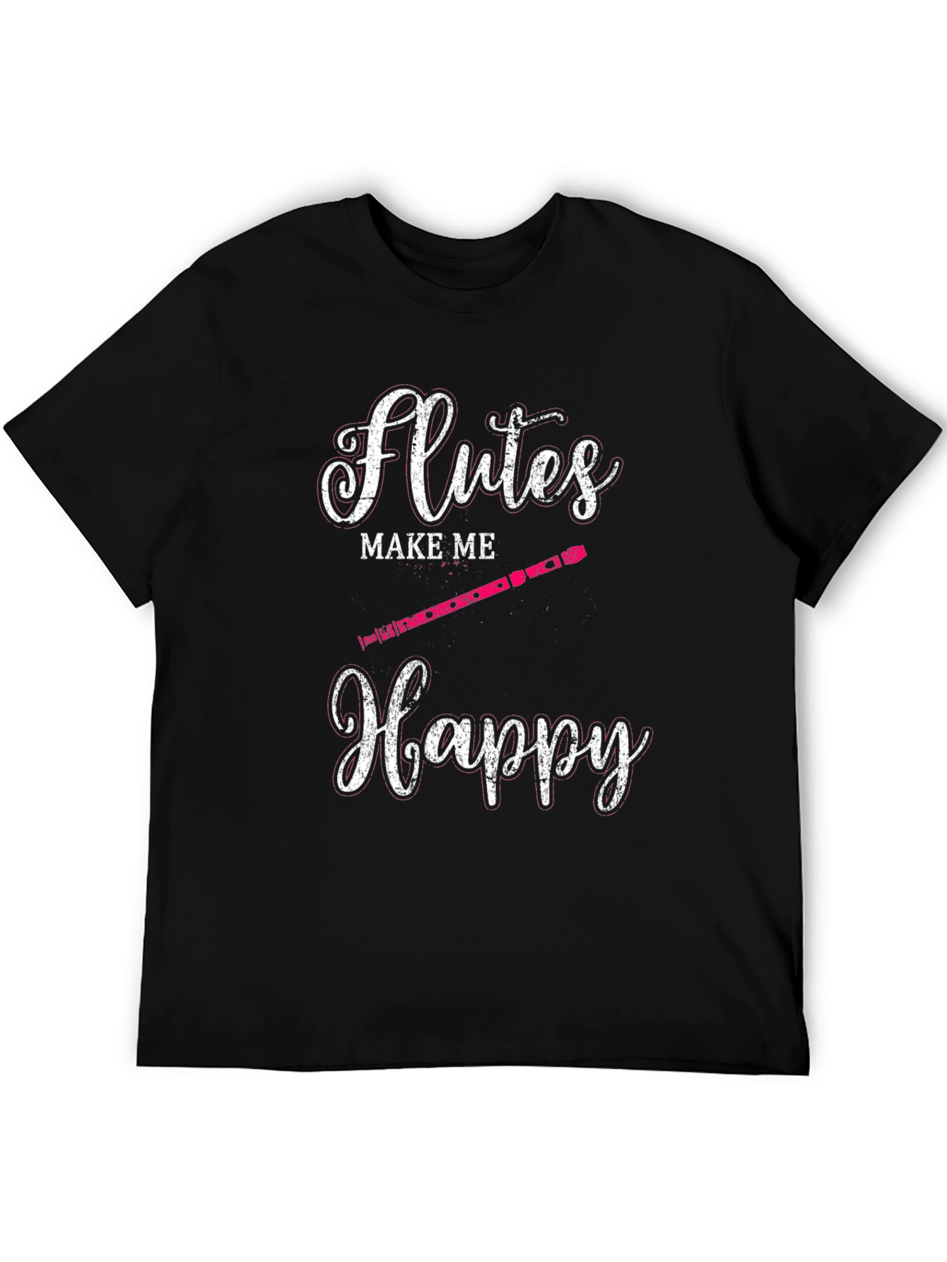 Flutes Make Me Happy T-Shirt