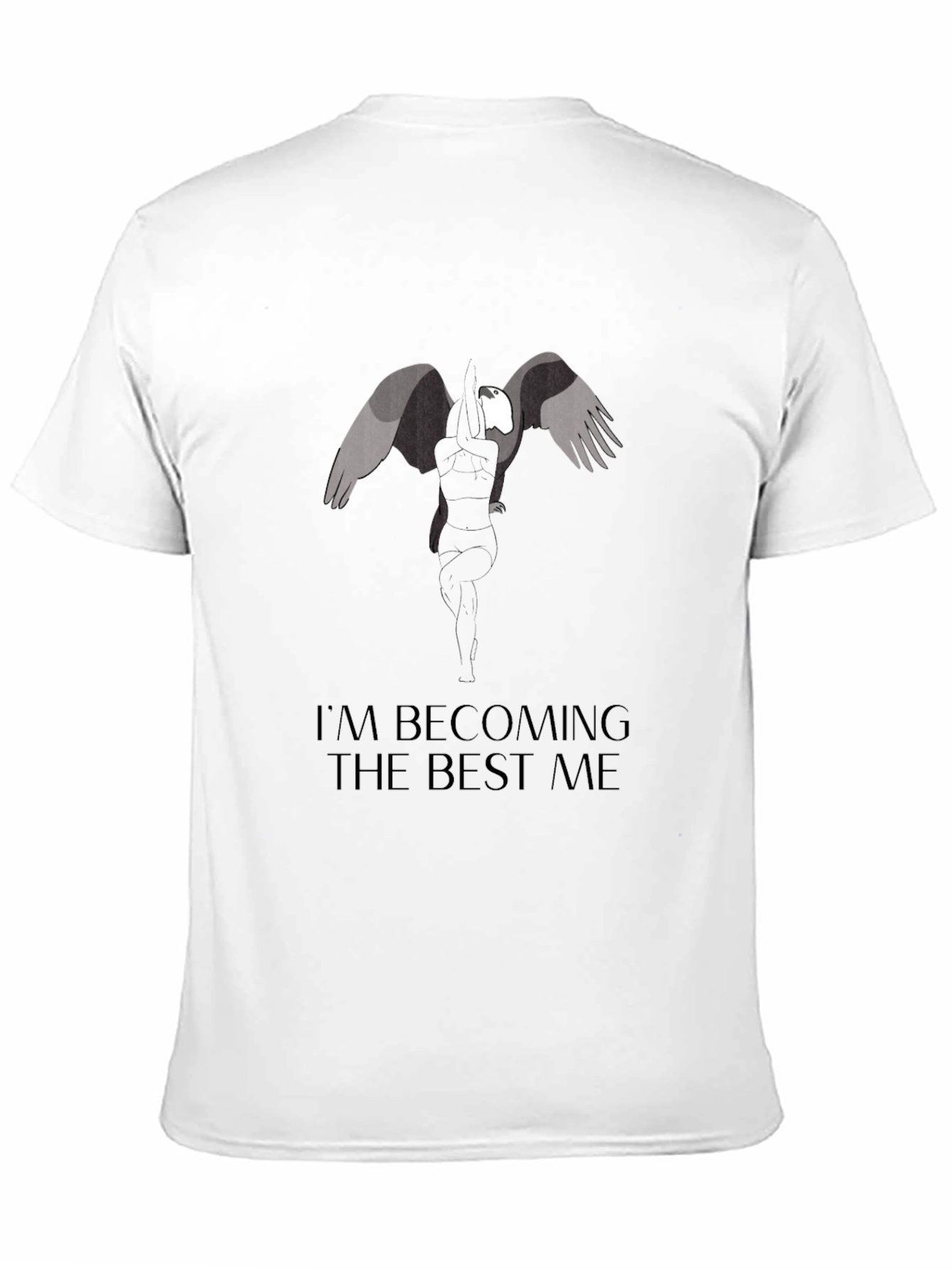 Wings Graphic T-Shirt - Becoming the Best Me