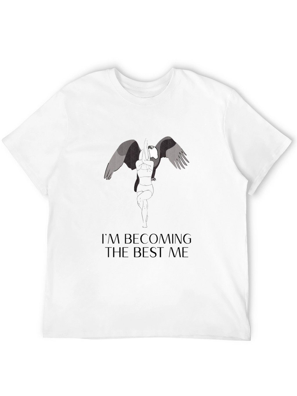 Wings Graphic T-Shirt - Becoming the Best Me