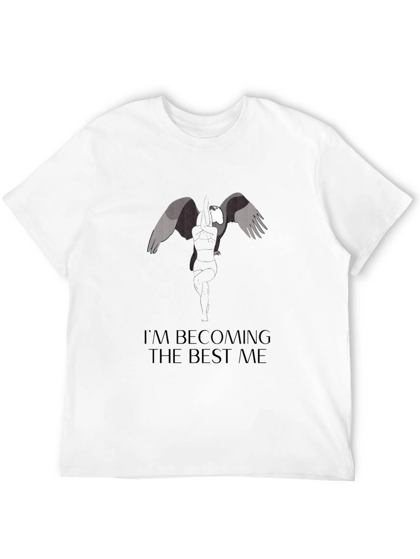 Wings Graphic T-Shirt - Becoming the Best Me
