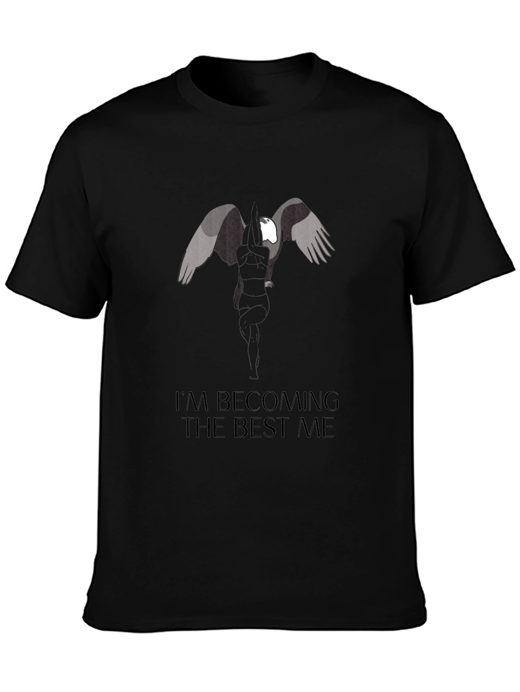 Wings Graphic T-Shirt - Becoming the Best Me