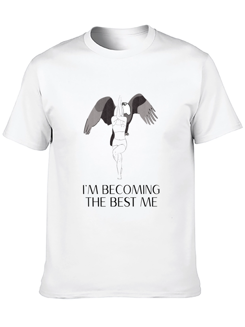 Wings Graphic T-Shirt - Becoming the Best Me