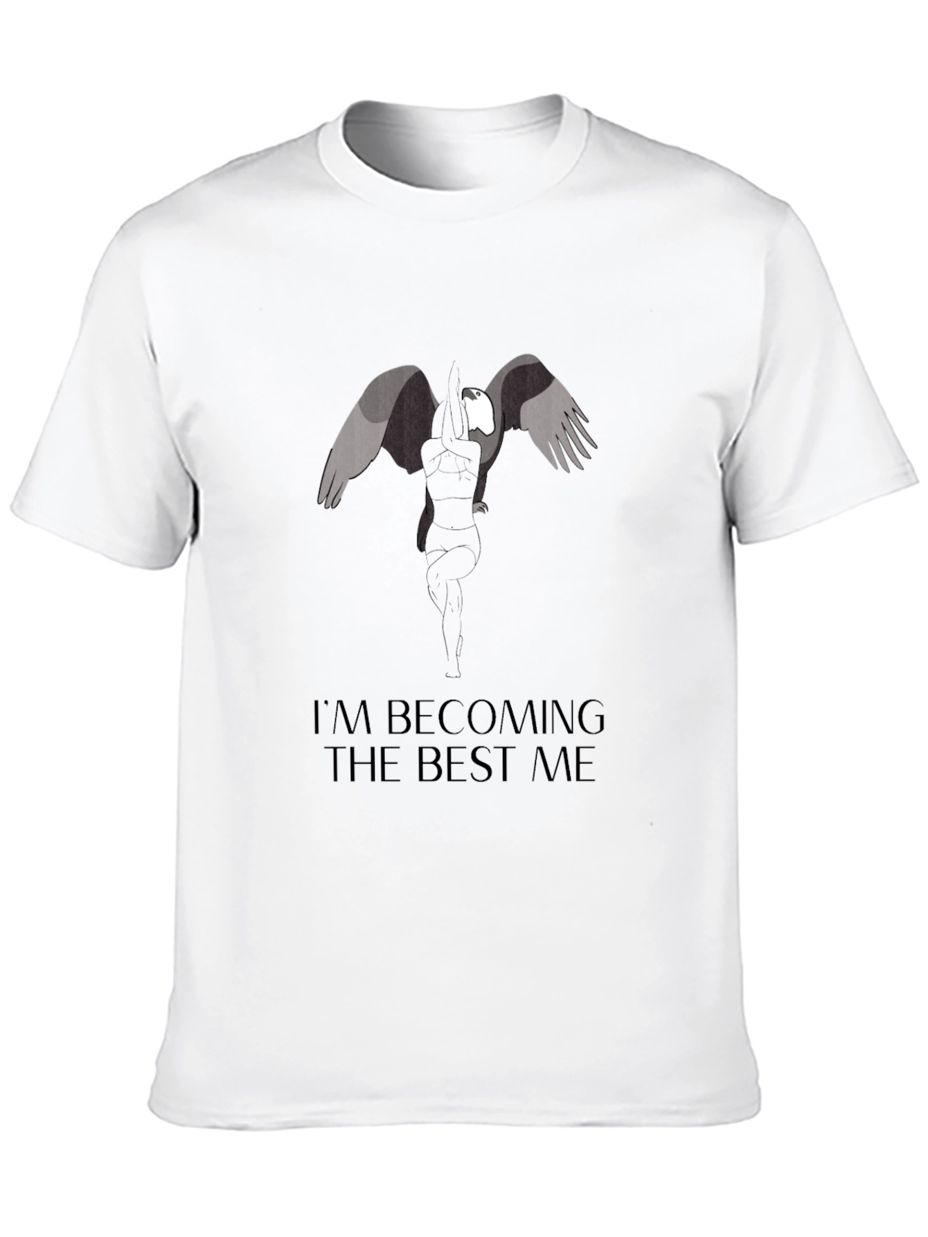 Wings Graphic T-Shirt - Becoming the Best Me