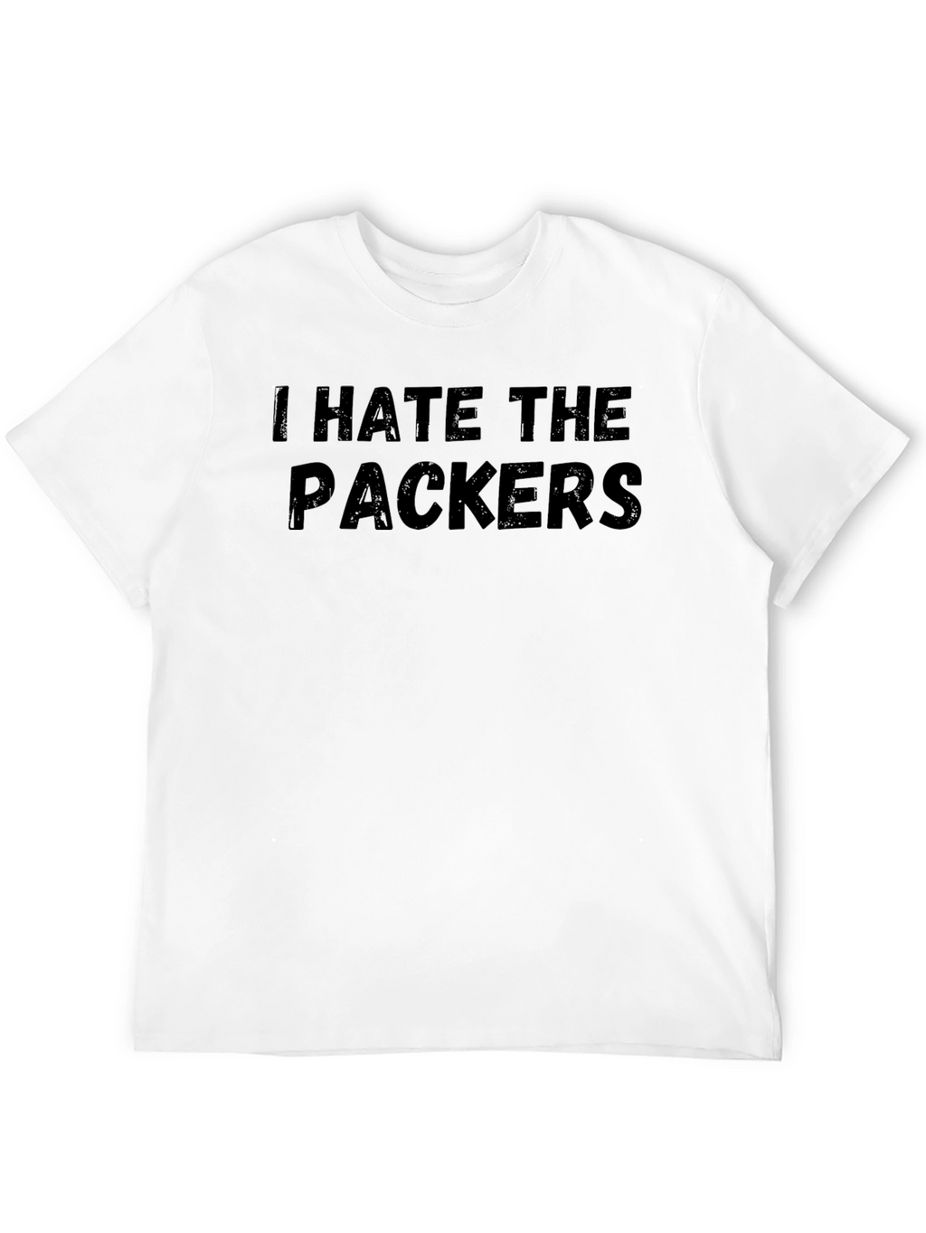 I Hate The Packers T-Shirt - Black