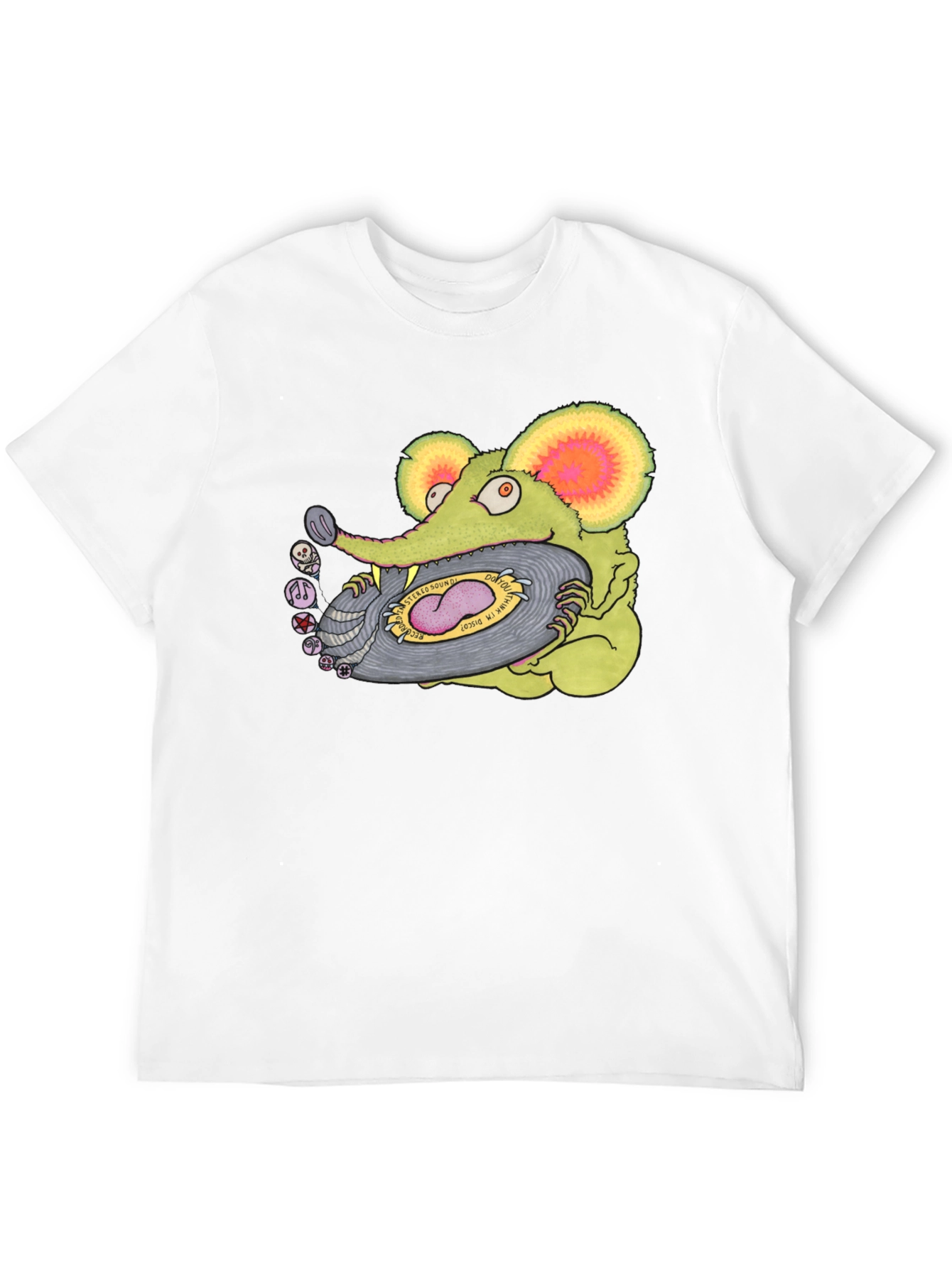 Psychedelic Rat Disco T-Shirt