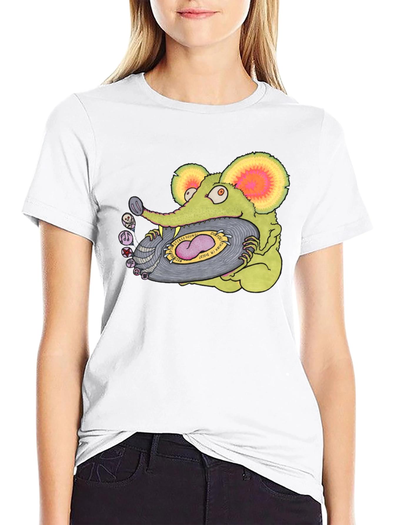 Psychedelic Rat Disco T-Shirt