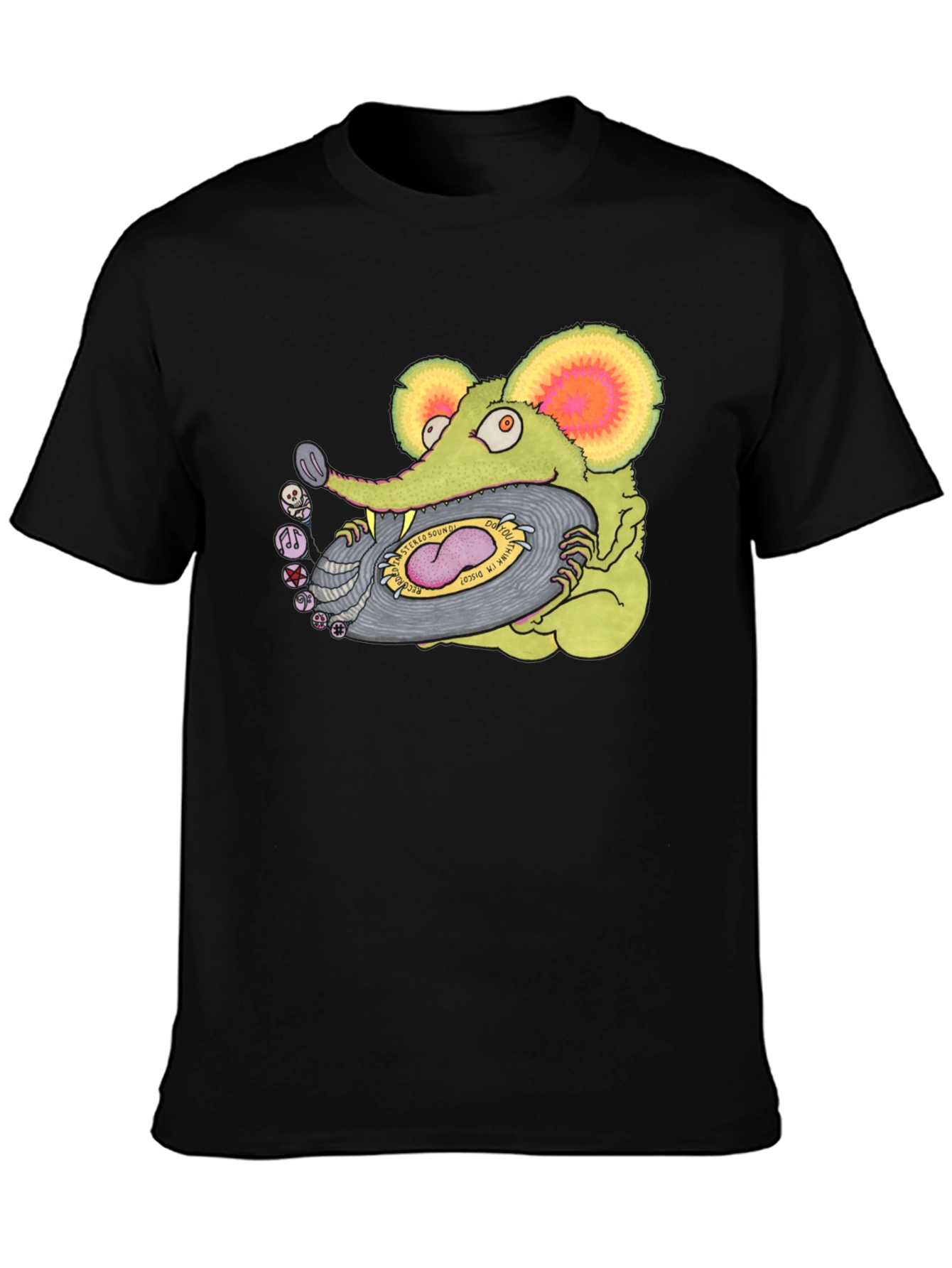 Psychedelic Rat Disco T-Shirt
