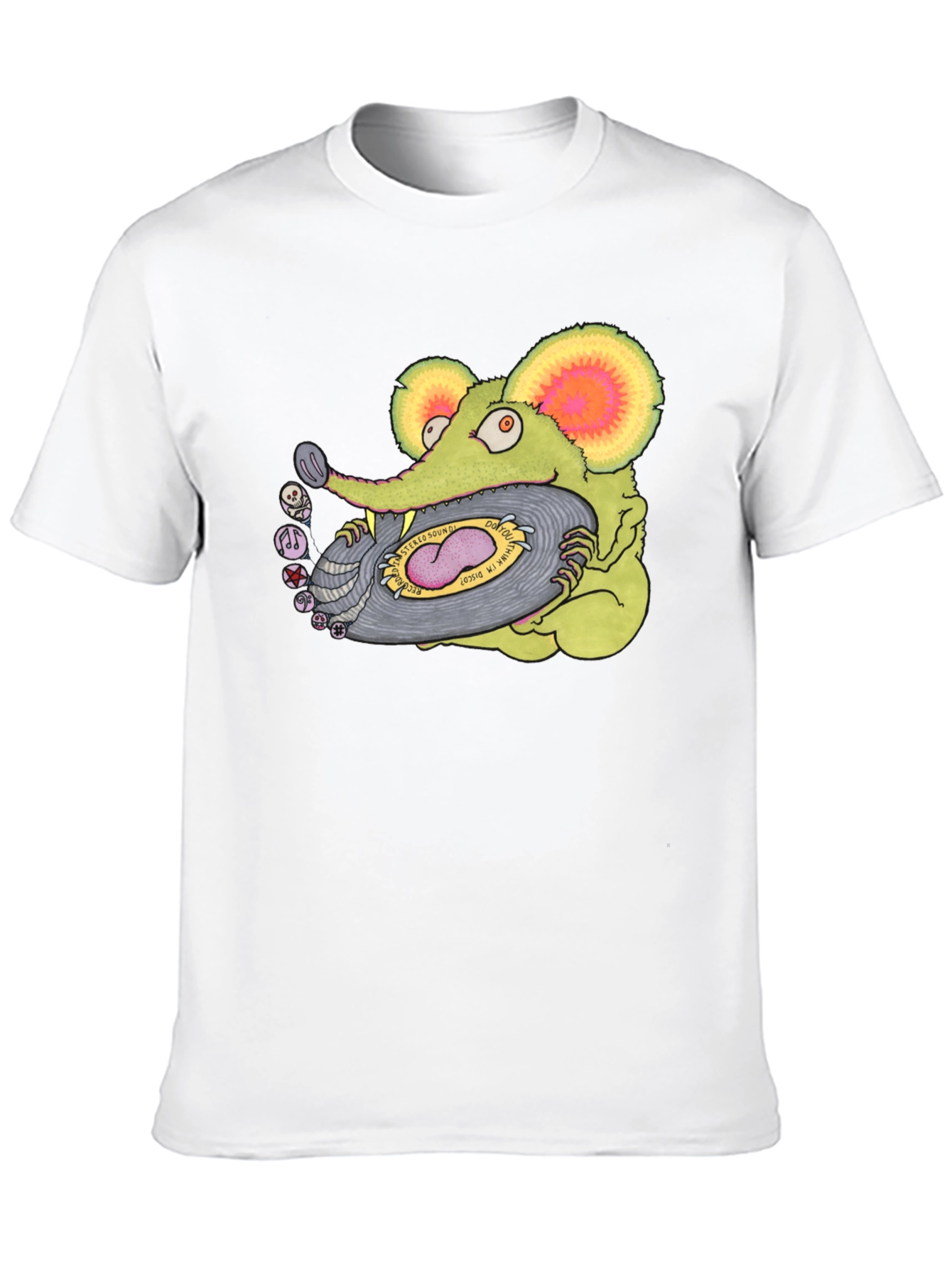 Psychedelic Rat Disco T-Shirt