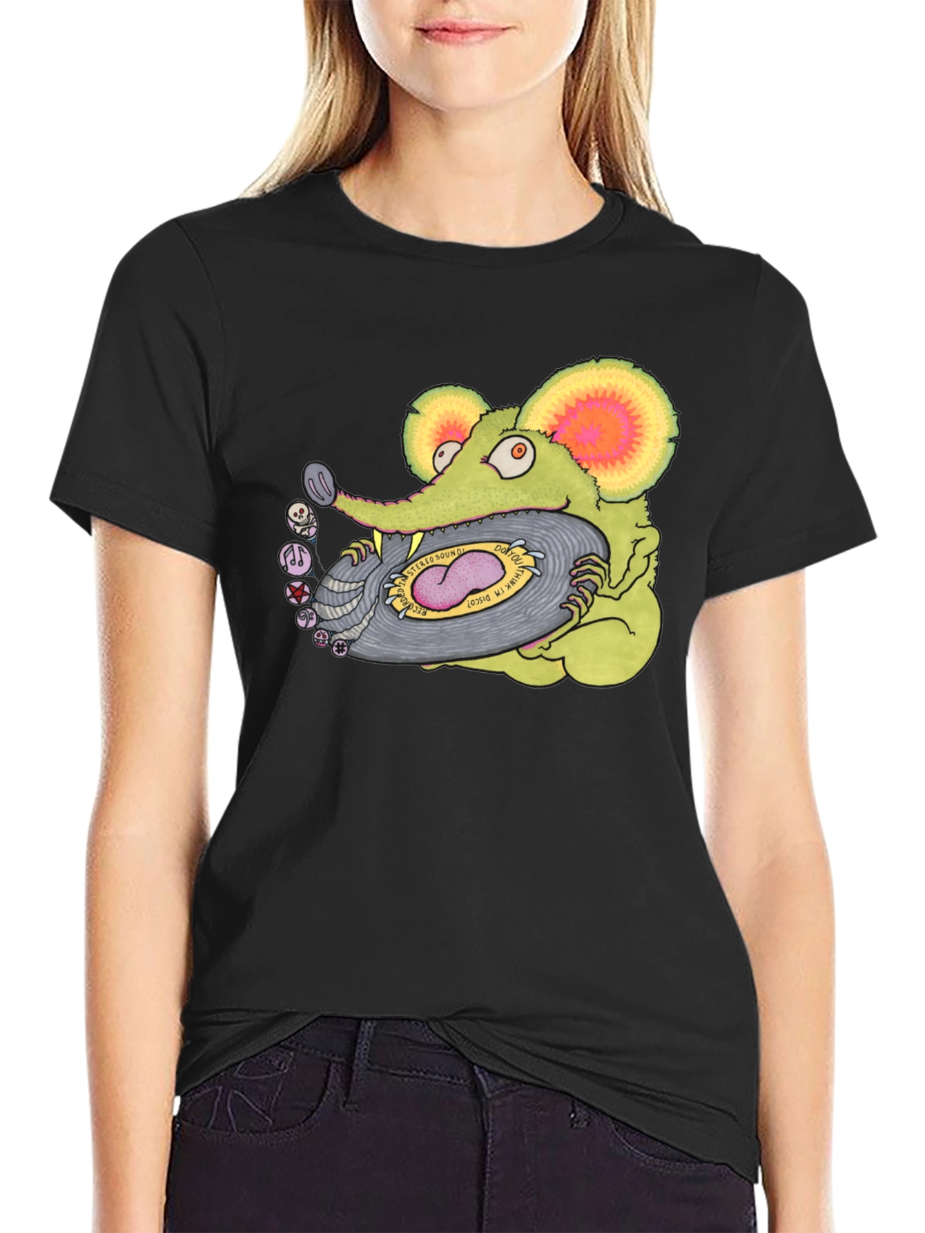 Psychedelic Rat Disco T-Shirt