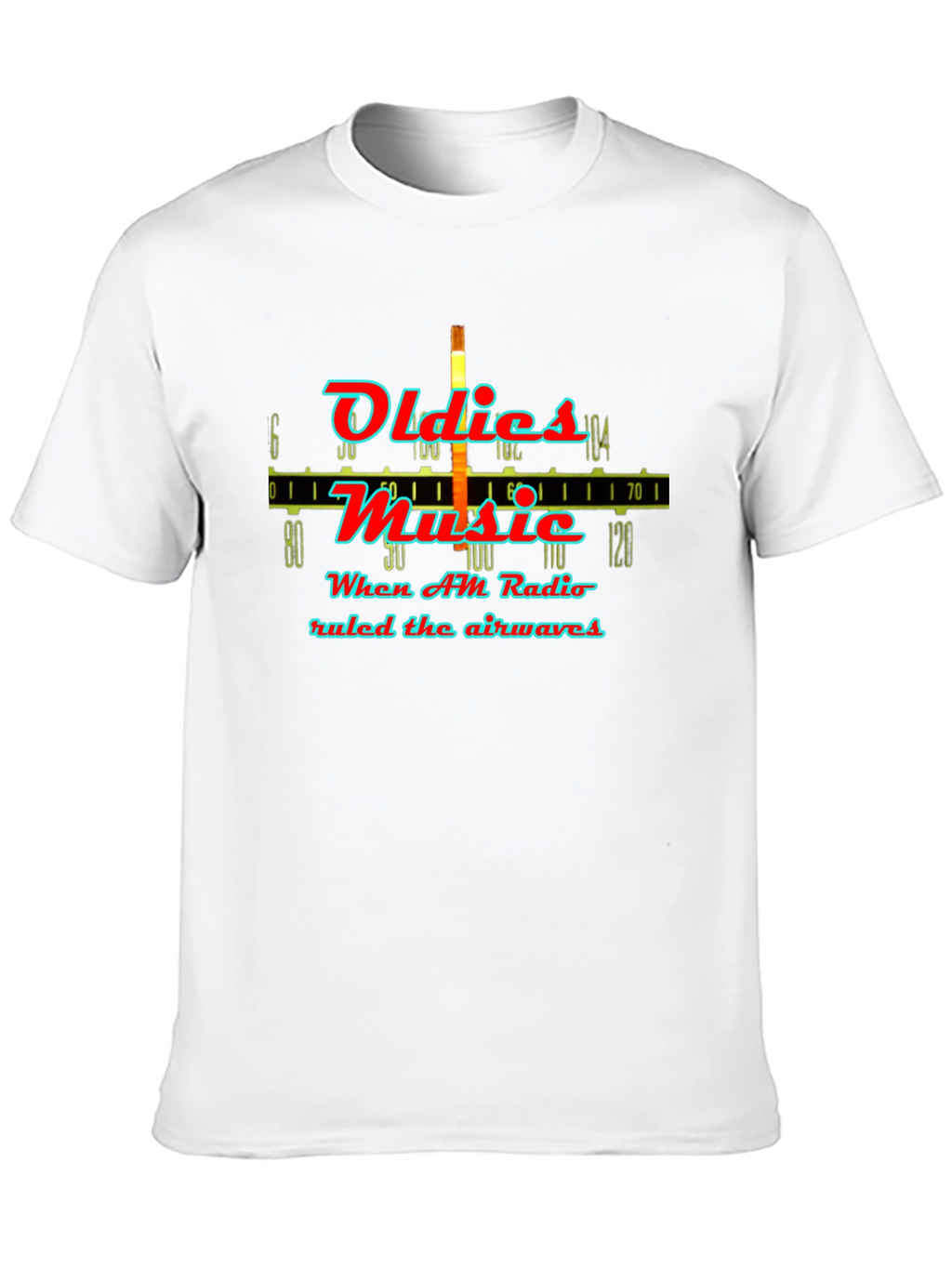 Oldies Music Radio Dial T-Shirt