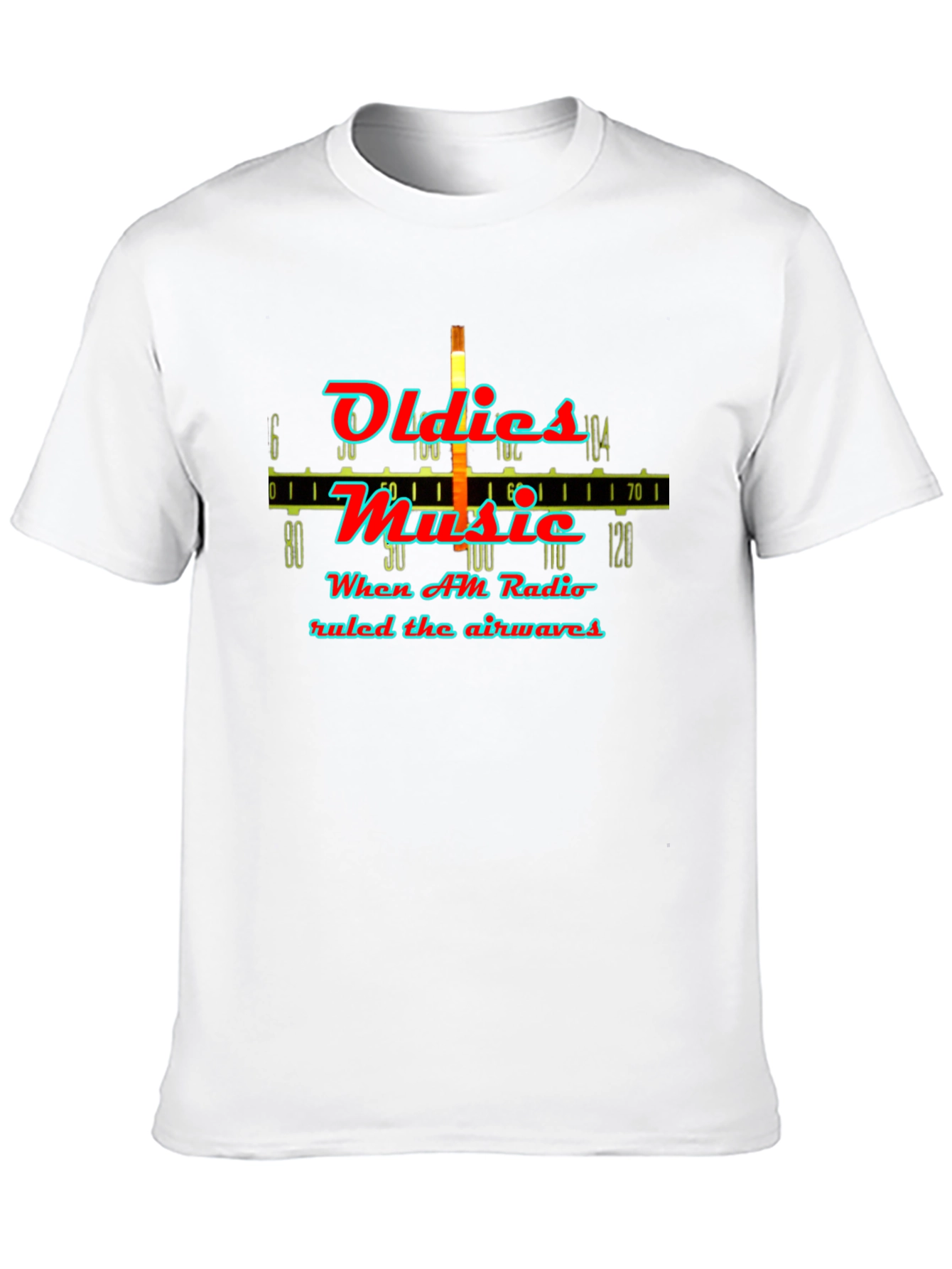 Oldies Music Radio Dial T-Shirt
