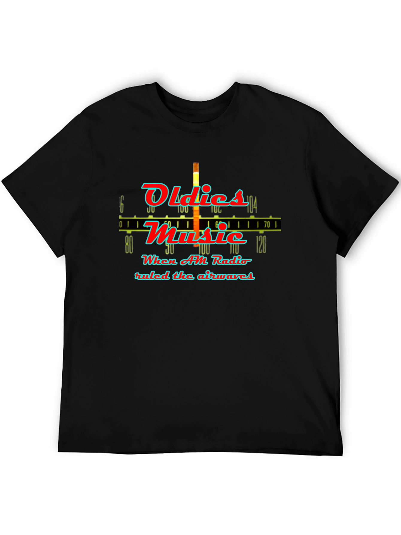 Oldies Music Radio Dial T-Shirt